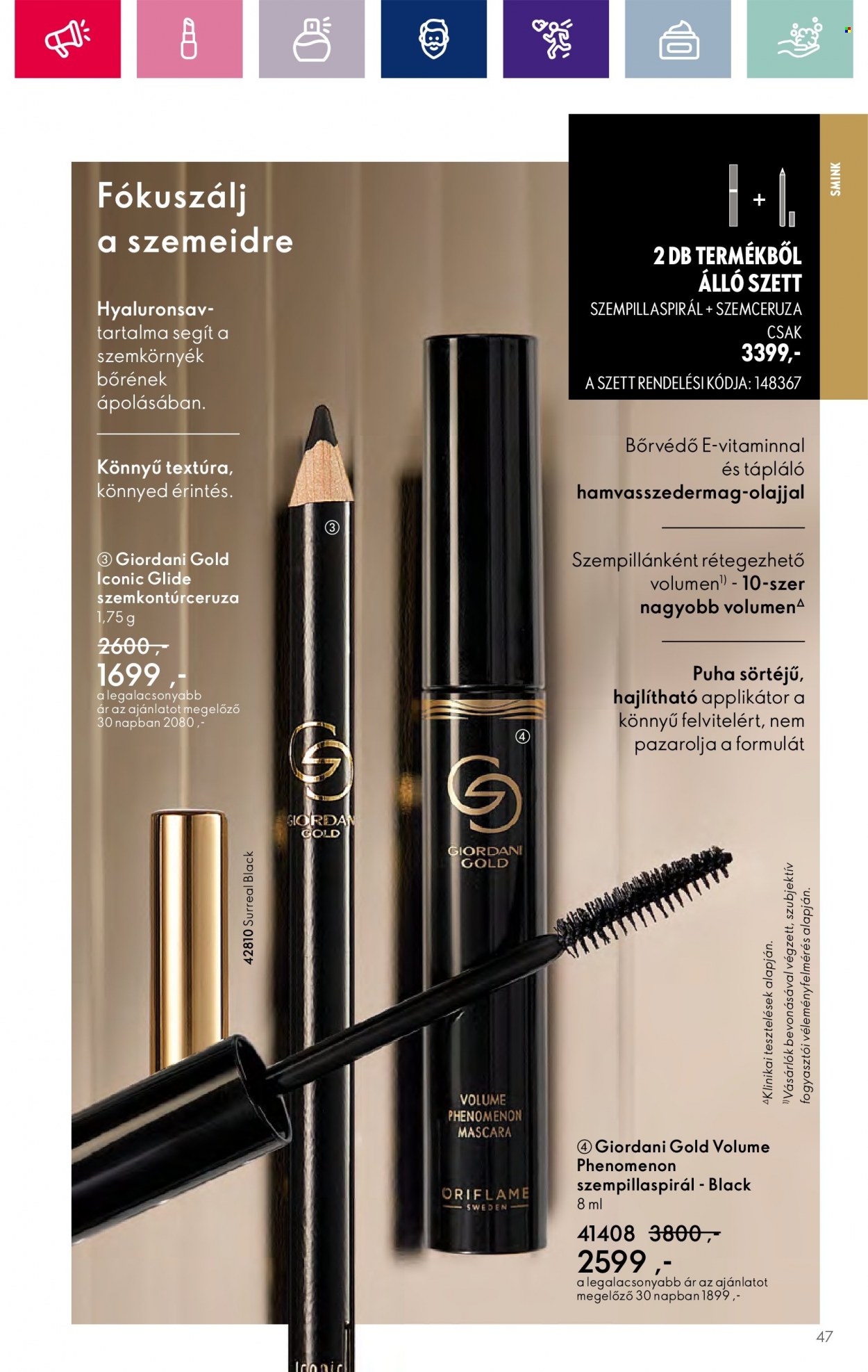 Oriflame akciós újságok - 2023.11.15 - 2023.12.05. Oldal 47