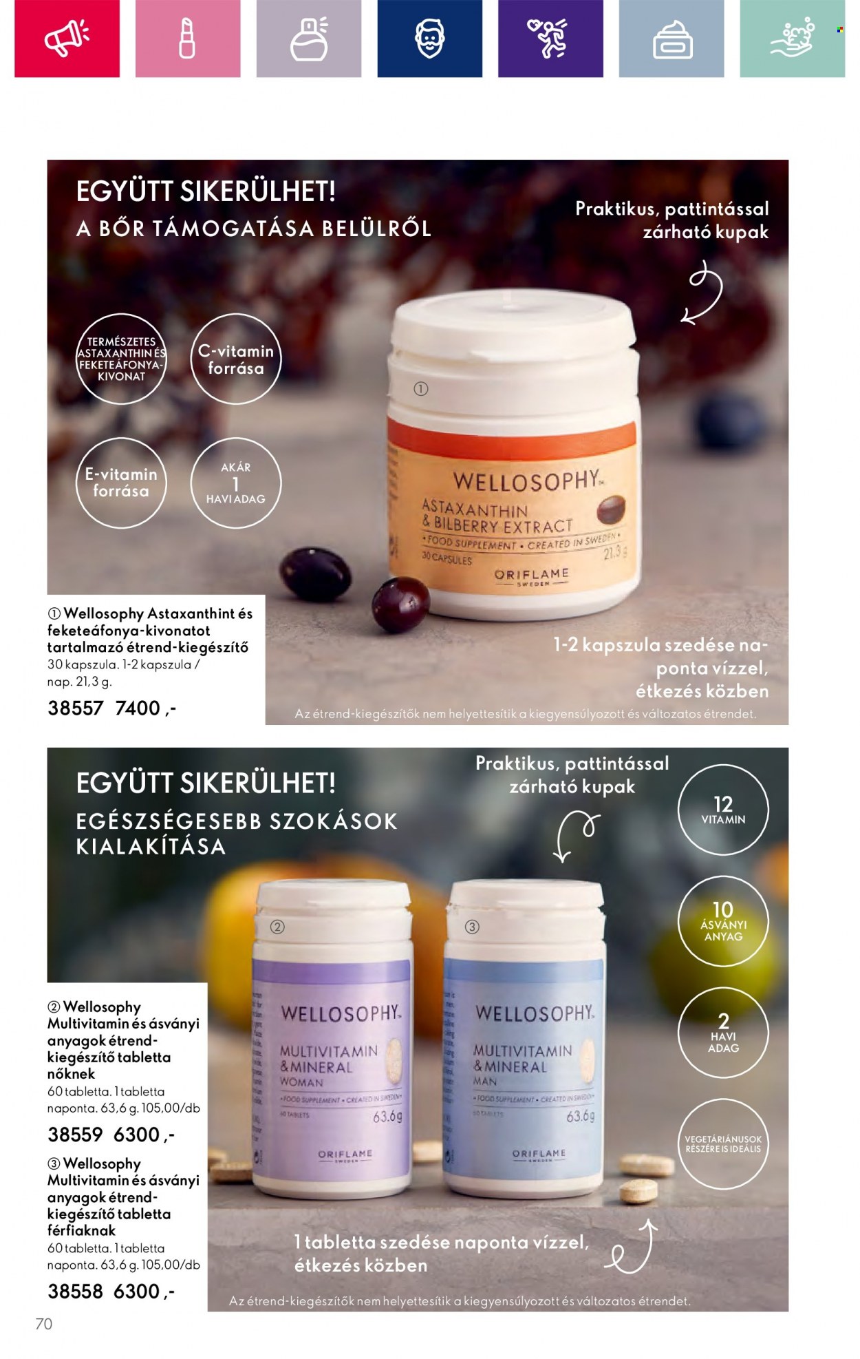 Oriflame akciós újságok - 2023.11.15 - 2023.12.05. Oldal 70