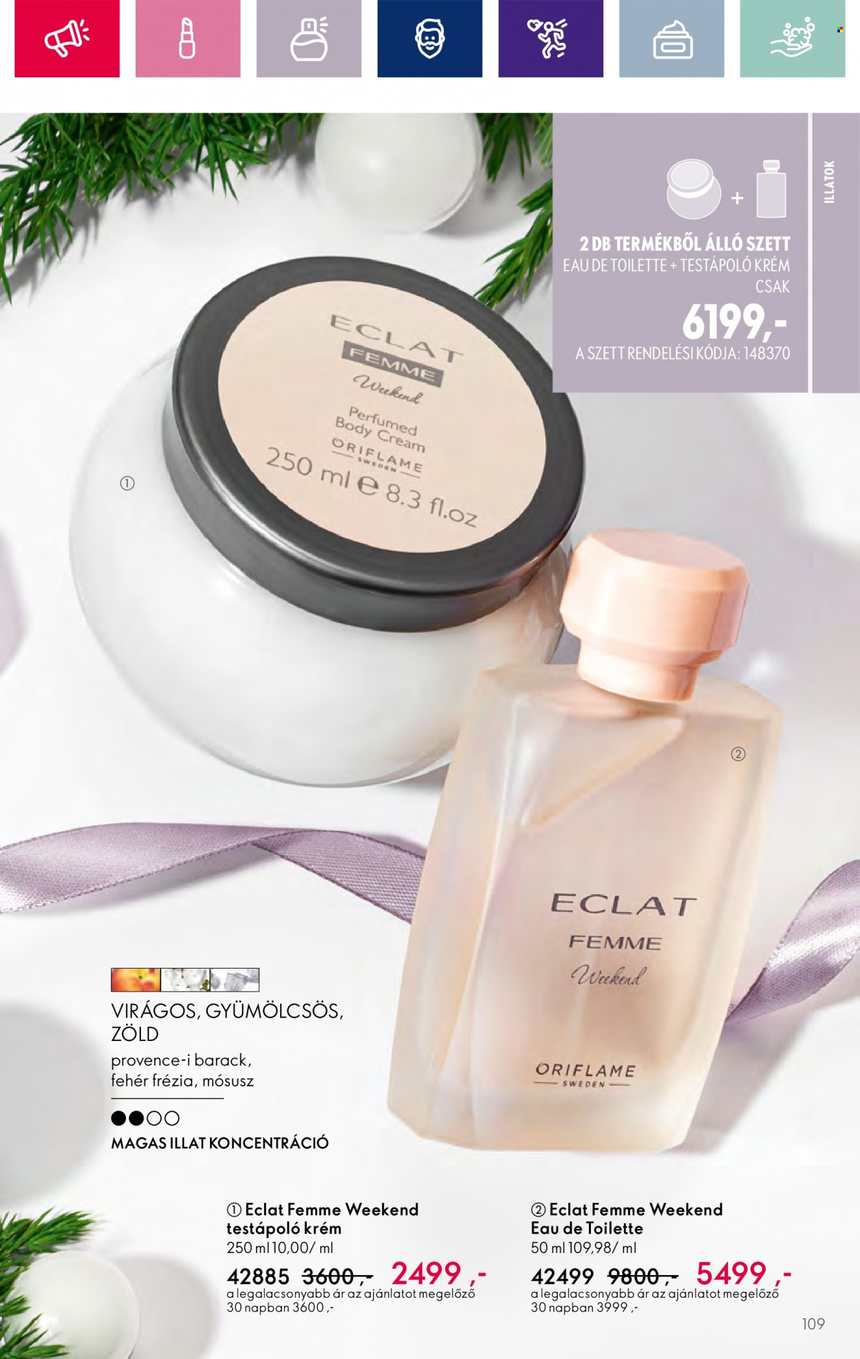 Oriflame akciós újságok - 2023.11.15 - 2023.12.05. Oldal 109