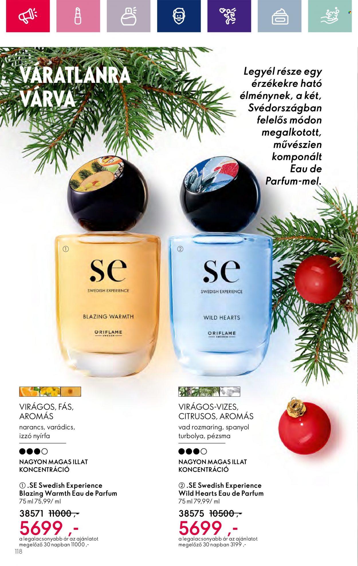Oriflame akciós újságok - 2023.11.15 - 2023.12.05. Oldal 118
