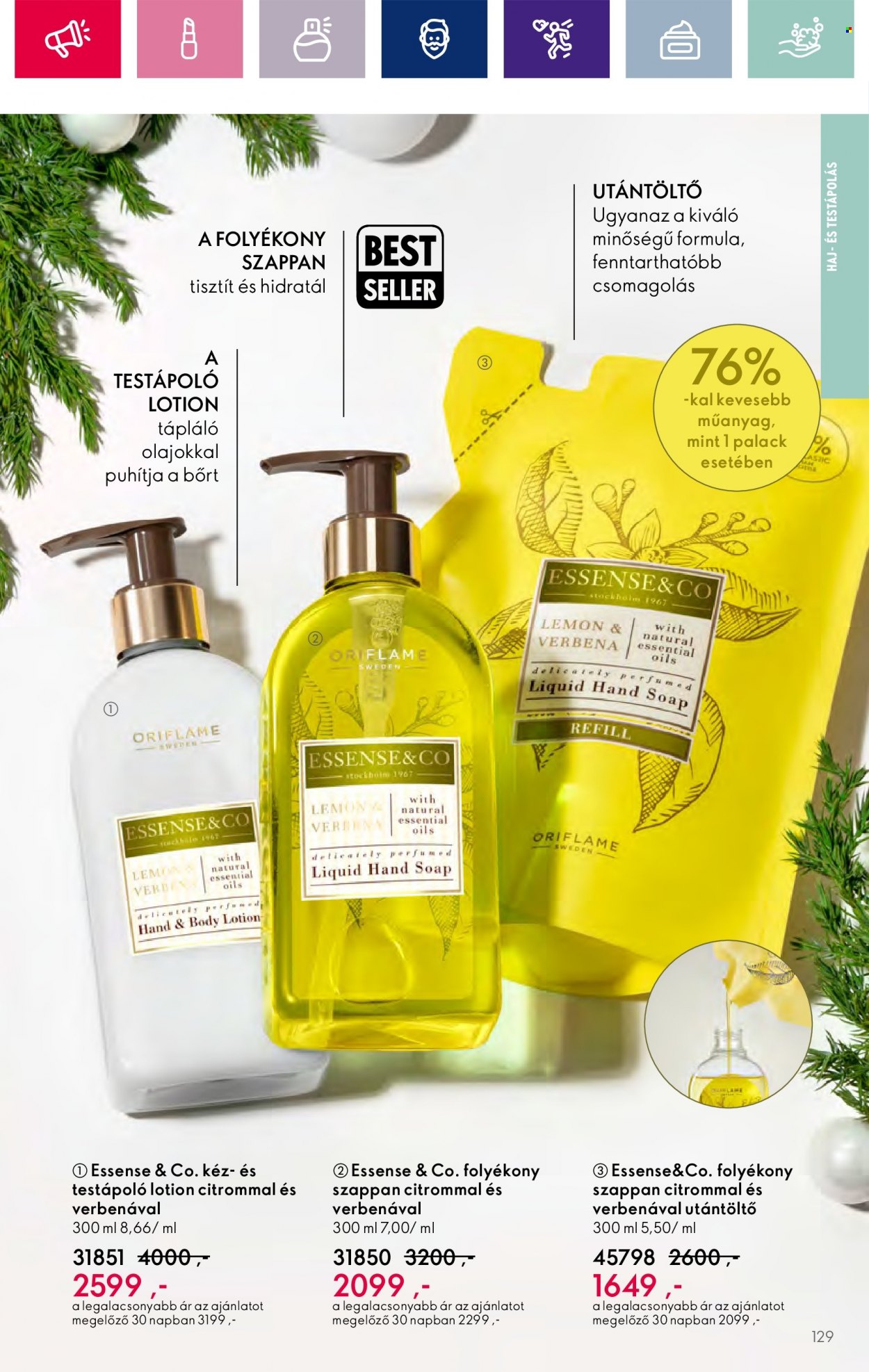 Oriflame akciós újságok - 2023.11.15 - 2023.12.05. Oldal 129