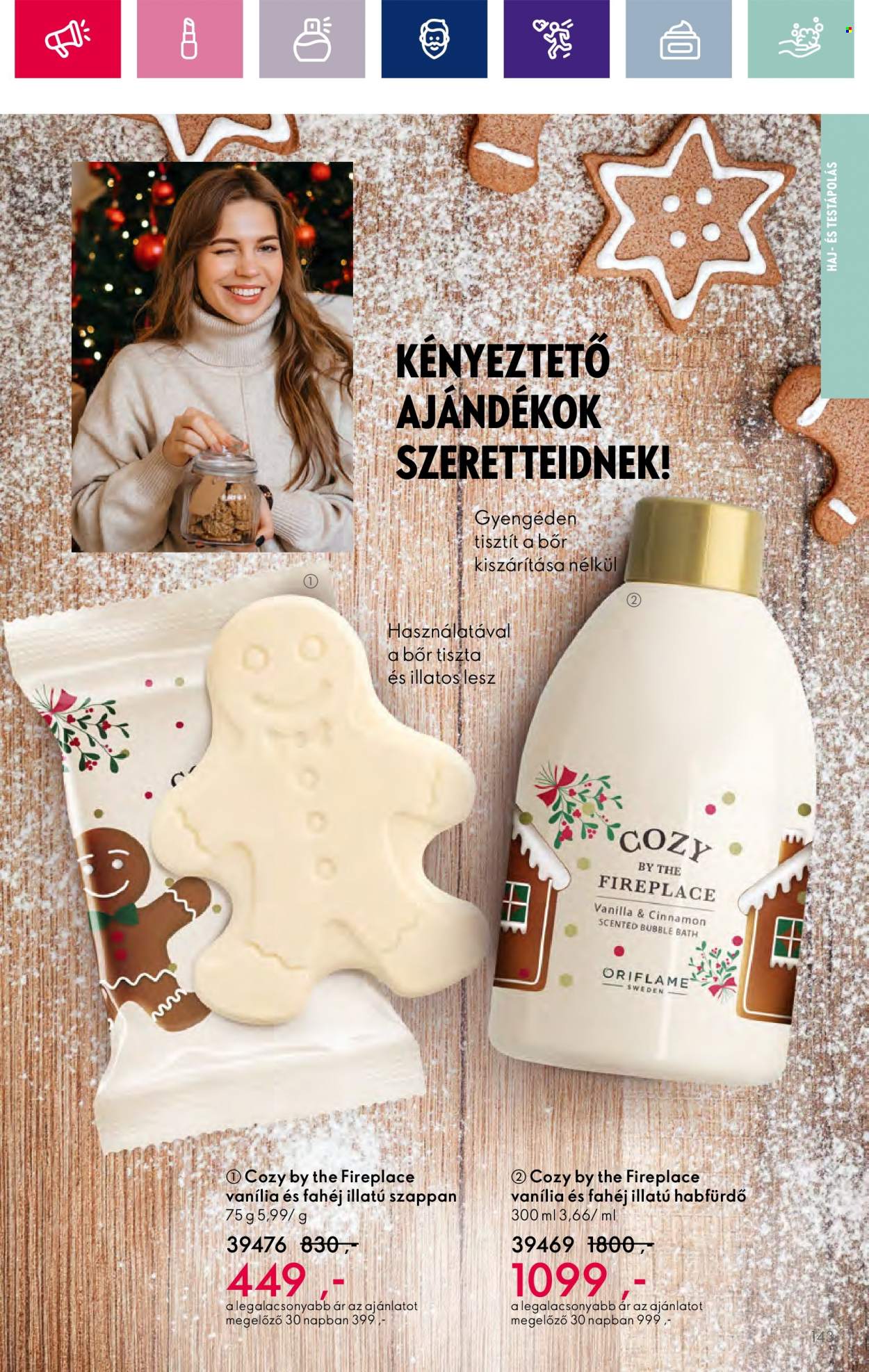 Oriflame akciós újságok - 2023.11.15 - 2023.12.05. Oldal 143
