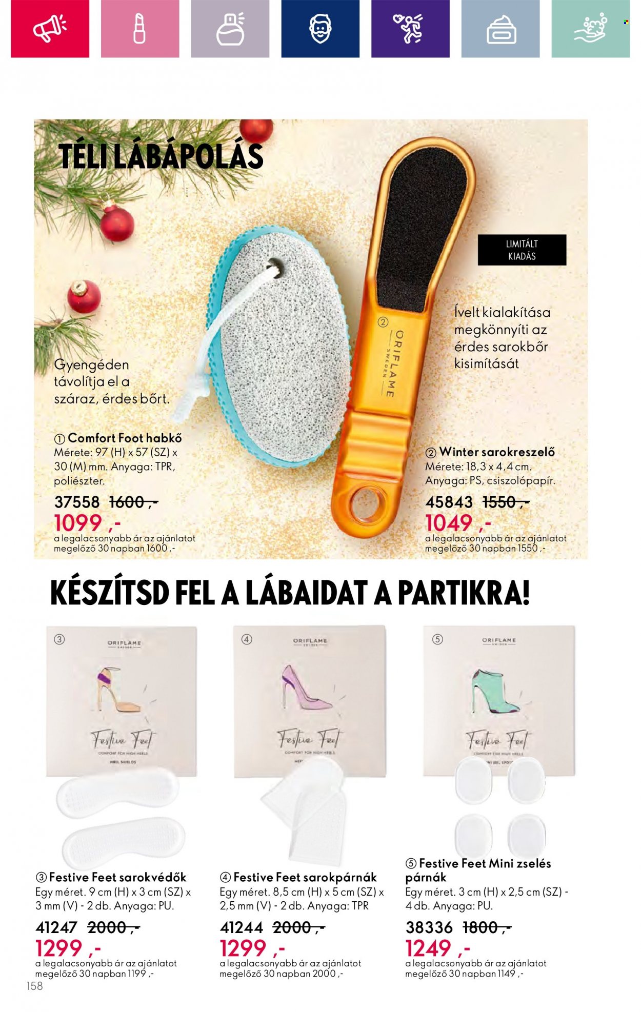 Oriflame akciós újságok - 2023.11.15 - 2023.12.05. Oldal 158