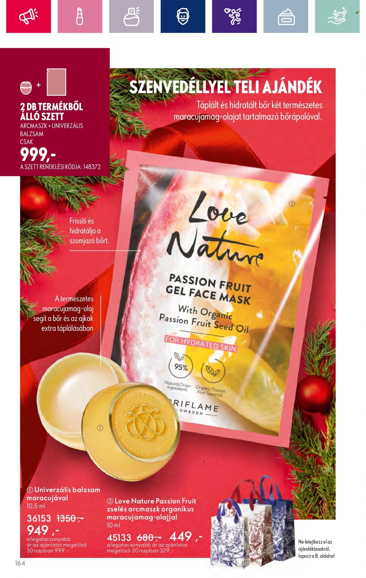 Oriflame akciós újságok - 2023.11.15 - 2023.12.05. Oldal 164