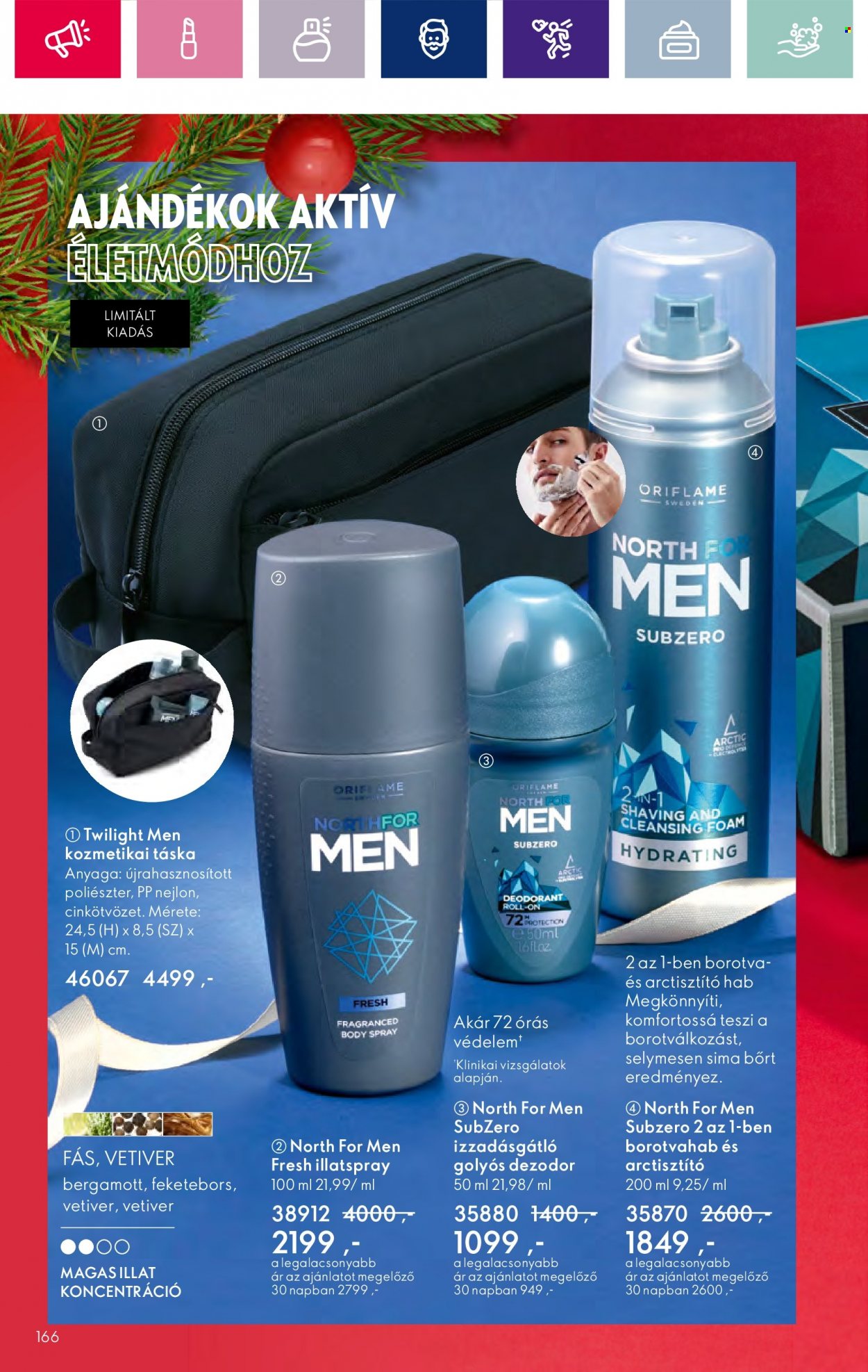 Oriflame akciós újságok - 2023.11.15 - 2023.12.05. Oldal 166