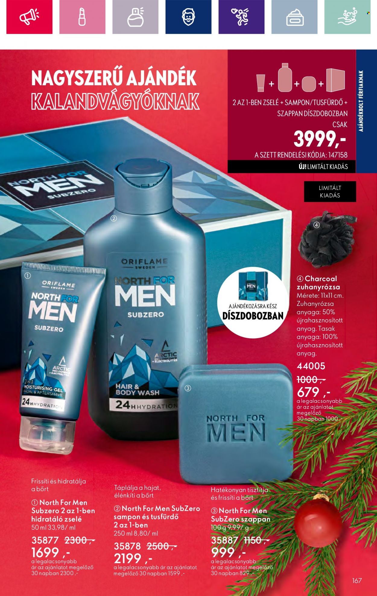 Oriflame akciós újságok - 2023.11.15 - 2023.12.05. Oldal 167