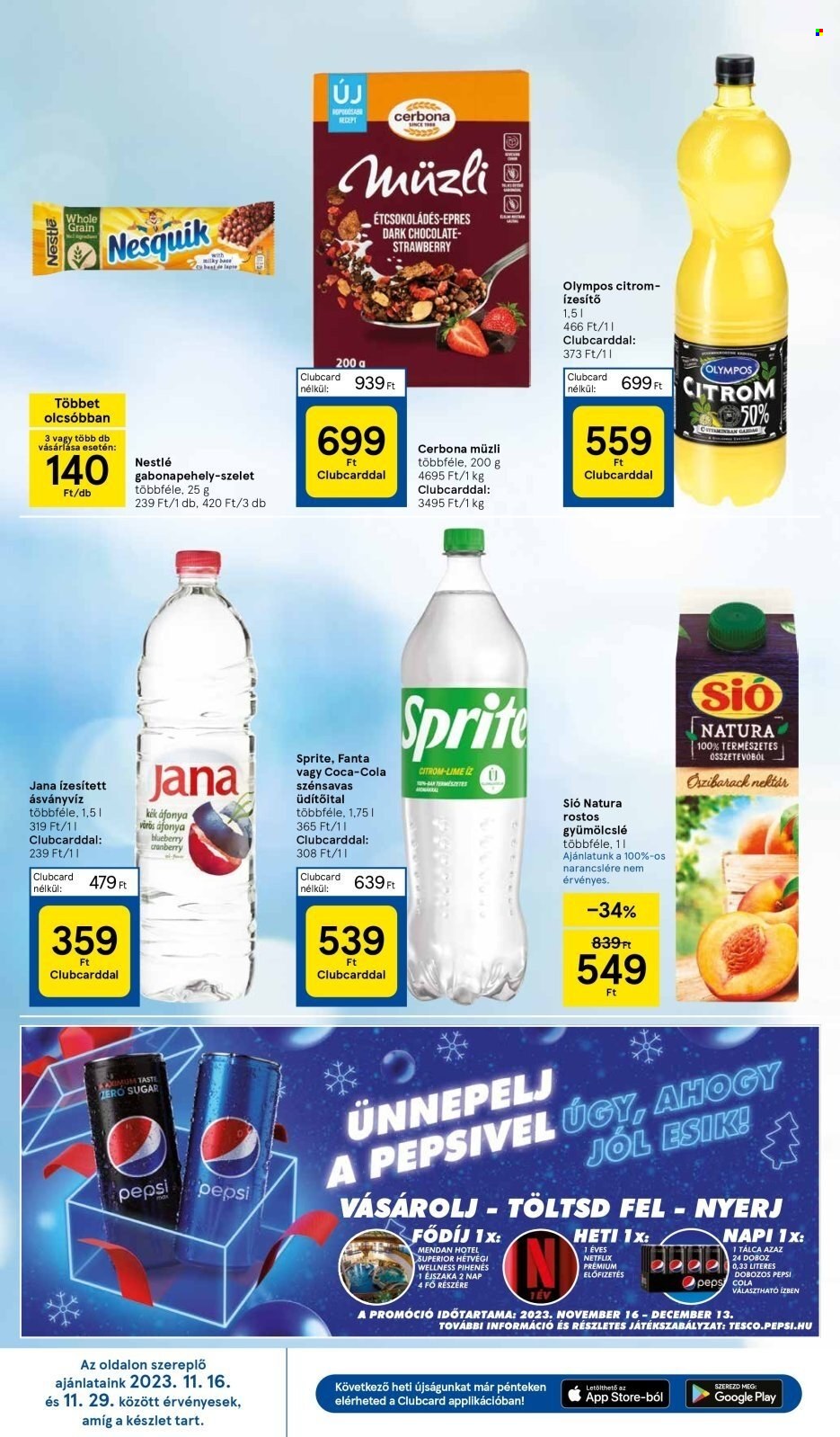 TESCO akciós újságok - 2023.11.23 - 2023.11.29. Oldal 32