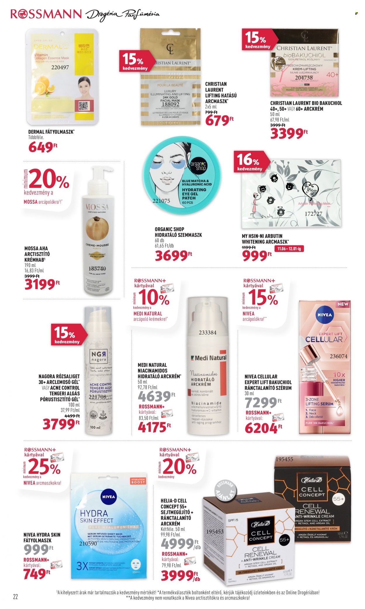 Rossmann akciós újságok - 2023.11.20 - 2023.12.01. Oldal 22
