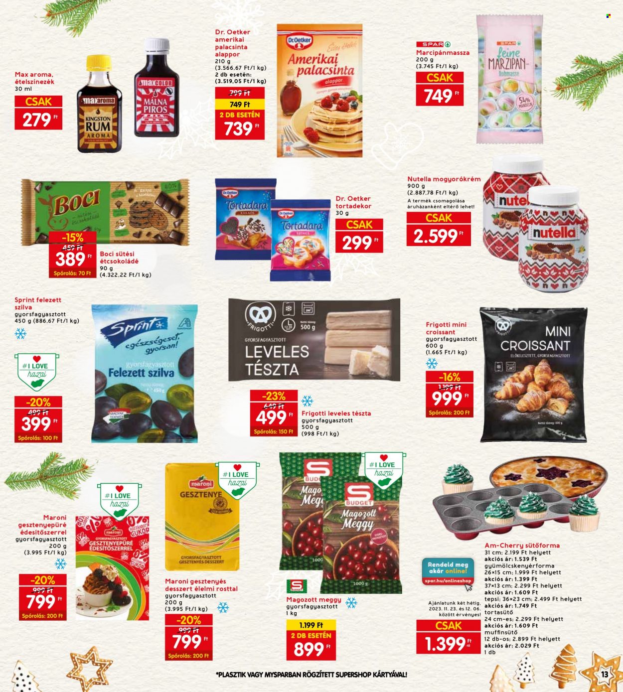 INTERSPAR akciós újságok - 2023.11.23 - 2023.11.29. Oldal 13