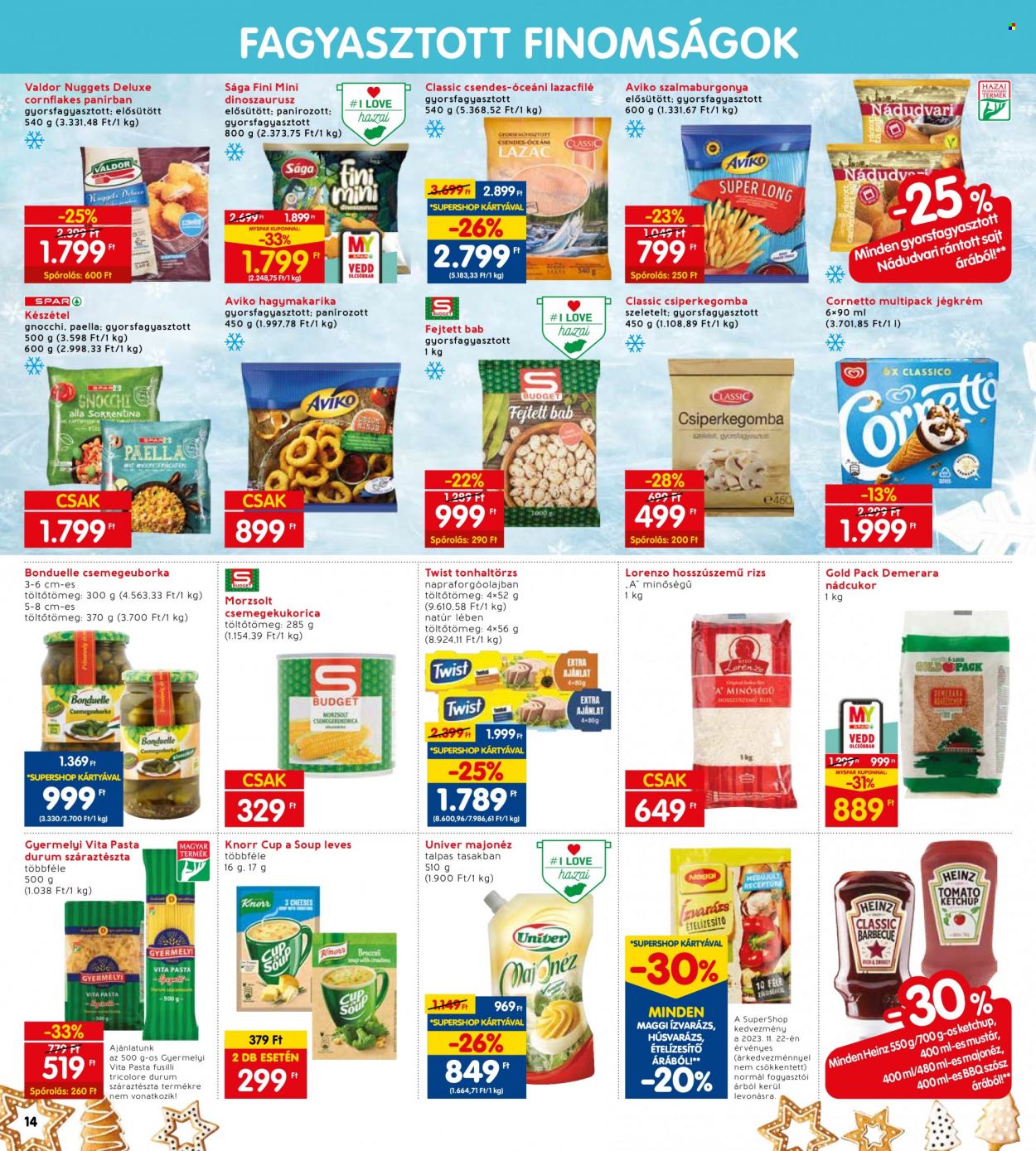 INTERSPAR akciós újságok - 2023.11.23 - 2023.11.29. Oldal 14