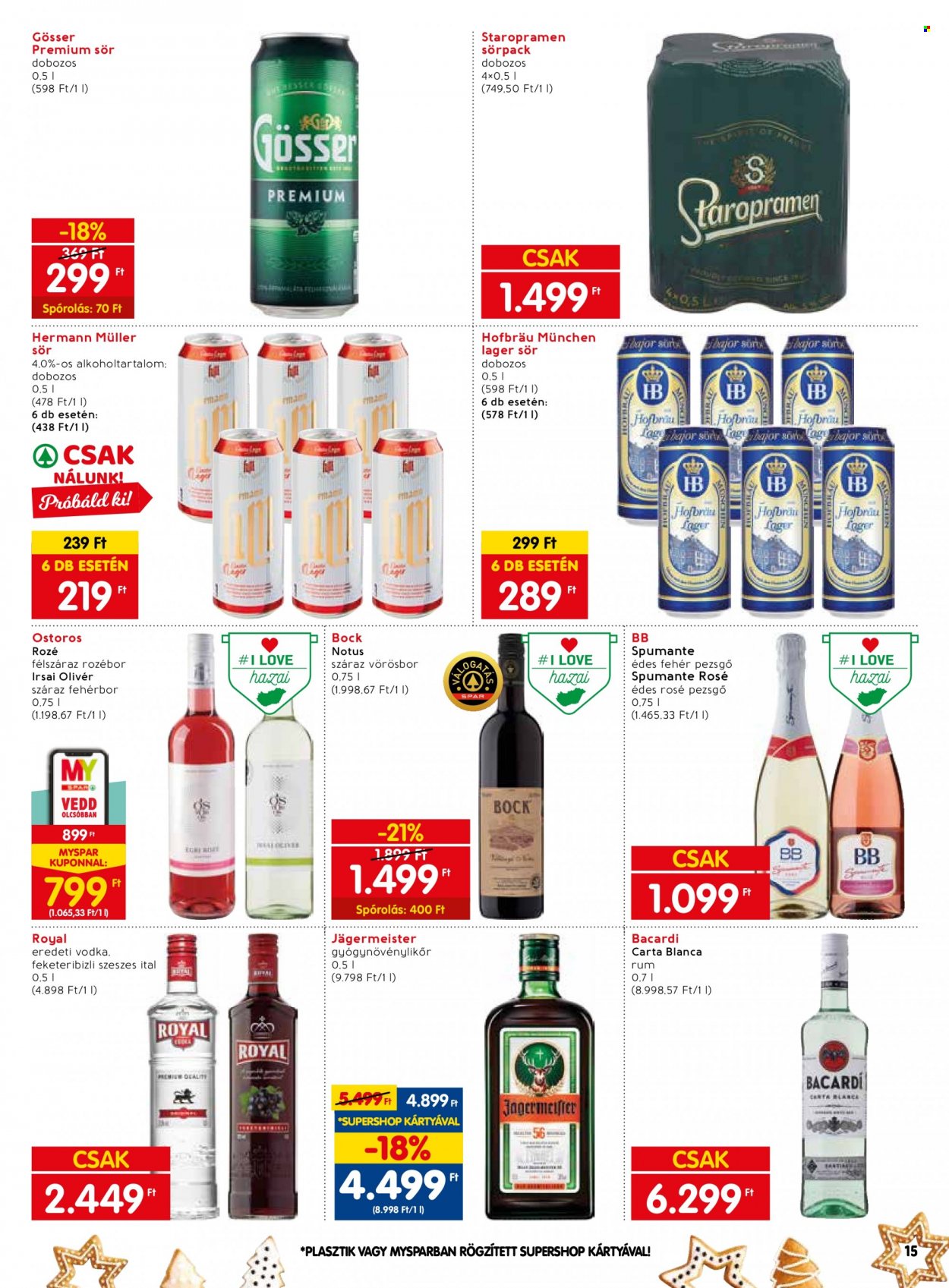 SPAR akciós újságok - 2023.11.23 - 2023.11.29. Oldal 15