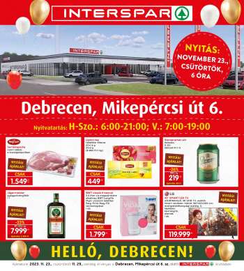 Újság INTERSPAR - 2023.11.23 - 2023.11.29.
