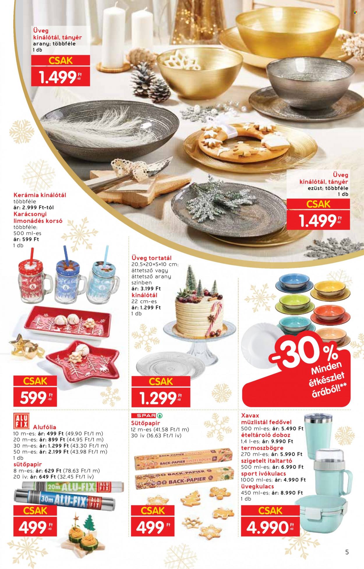 INTERSPAR akciós újságok - 2023.11.22 - 2023.12.24. Oldal 5