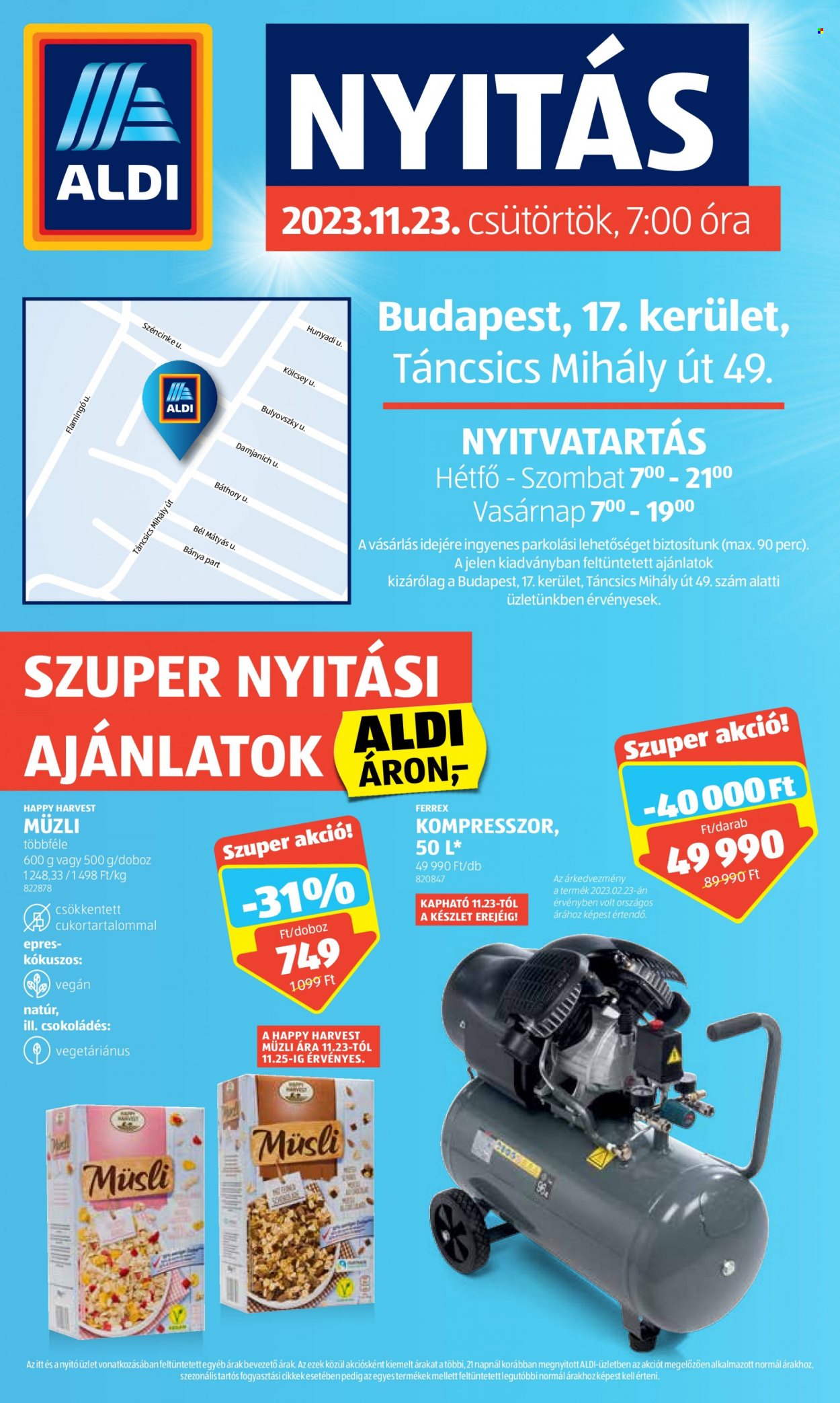 Aldi akciós újságok. Oldal 1