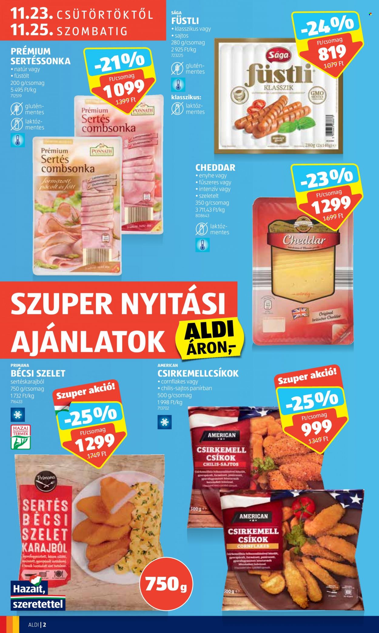 Aldi akciós újságok. Oldal 2