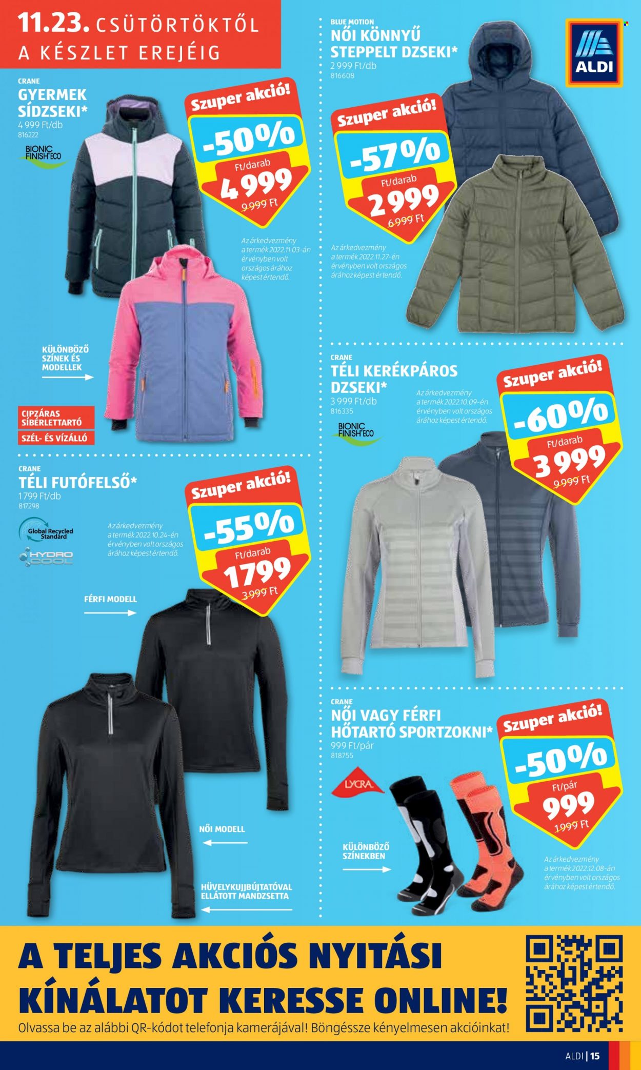 Aldi akciós újságok. Oldal 15