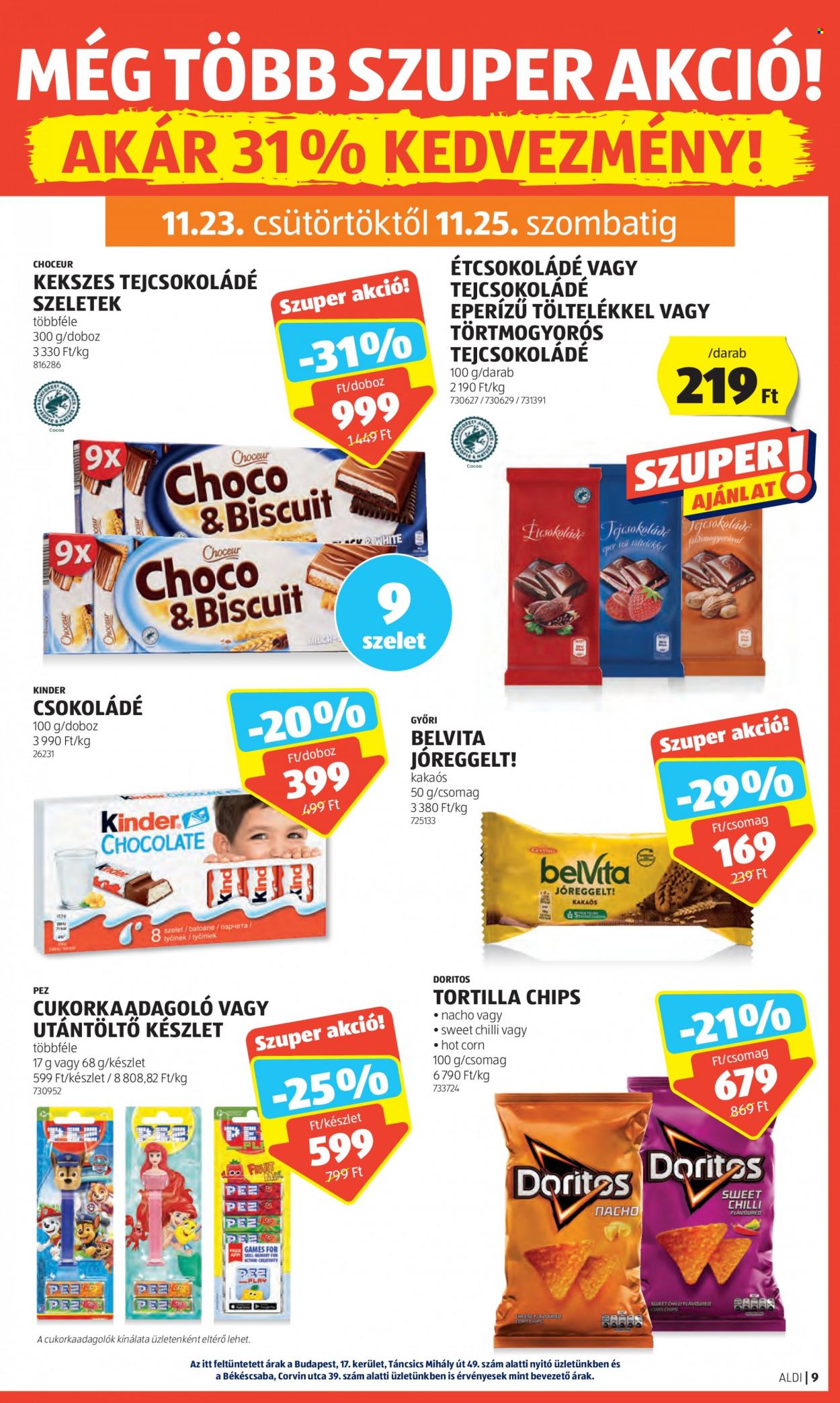 Aldi akciós újságok - 2023.11.23 - 2023.11.29. Oldal 11