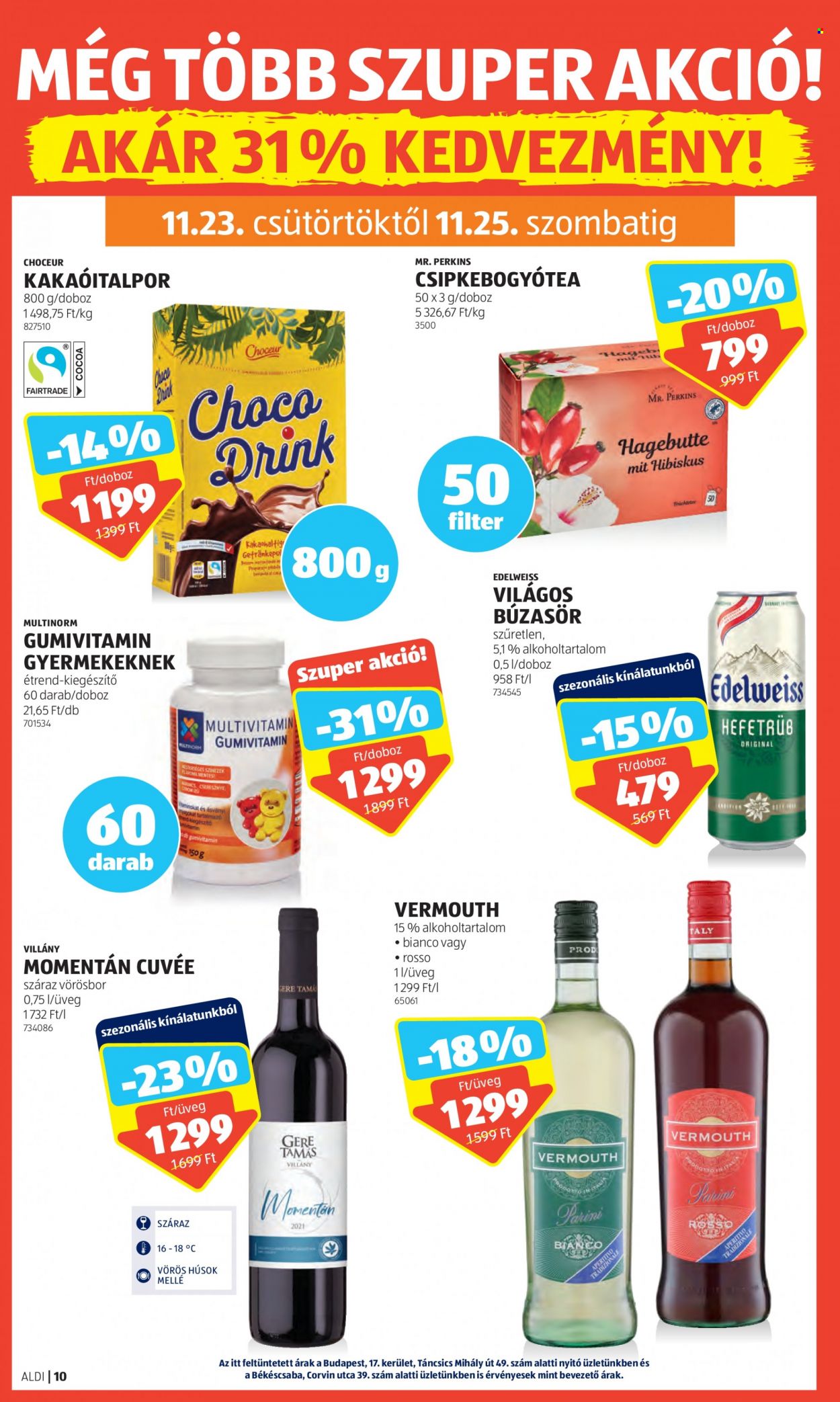 Aldi akciós újságok - 2023.11.23 - 2023.11.29. Oldal 12