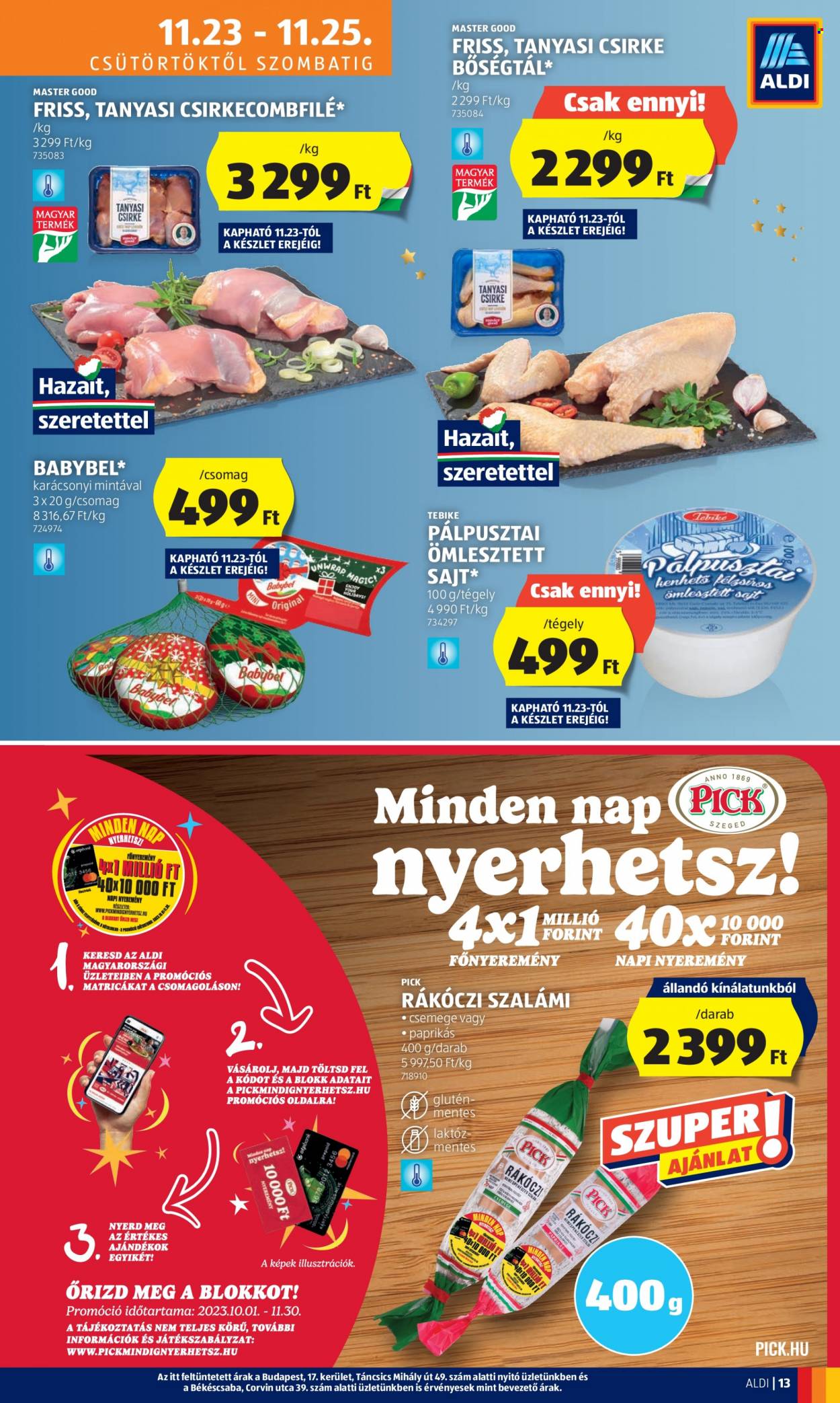 Aldi akciós újságok - 2023.11.23 - 2023.11.29. Oldal 15