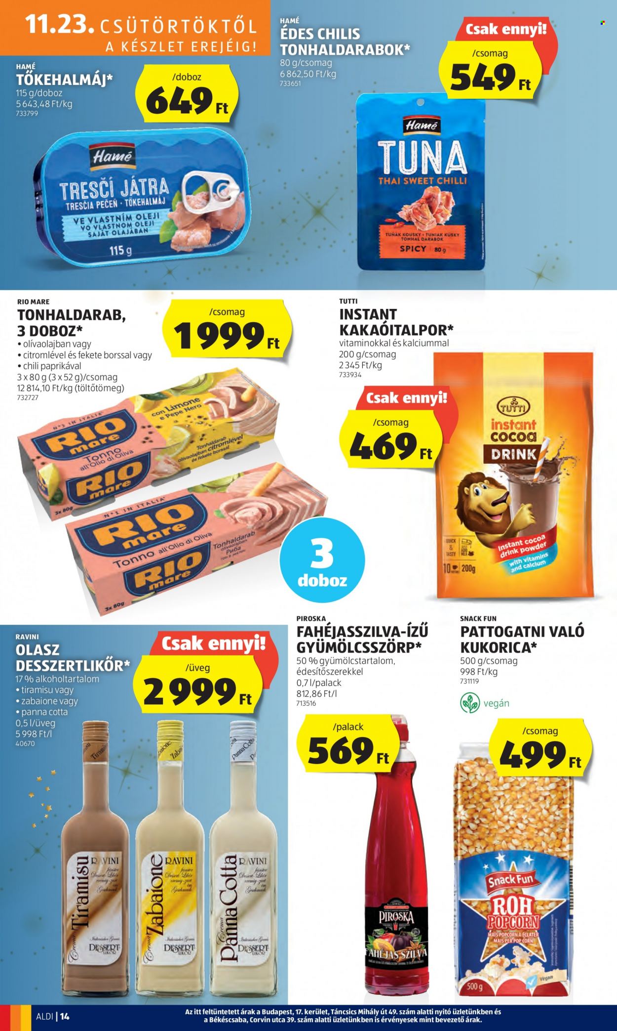Aldi akciós újságok - 2023.11.23 - 2023.11.29. Oldal 16