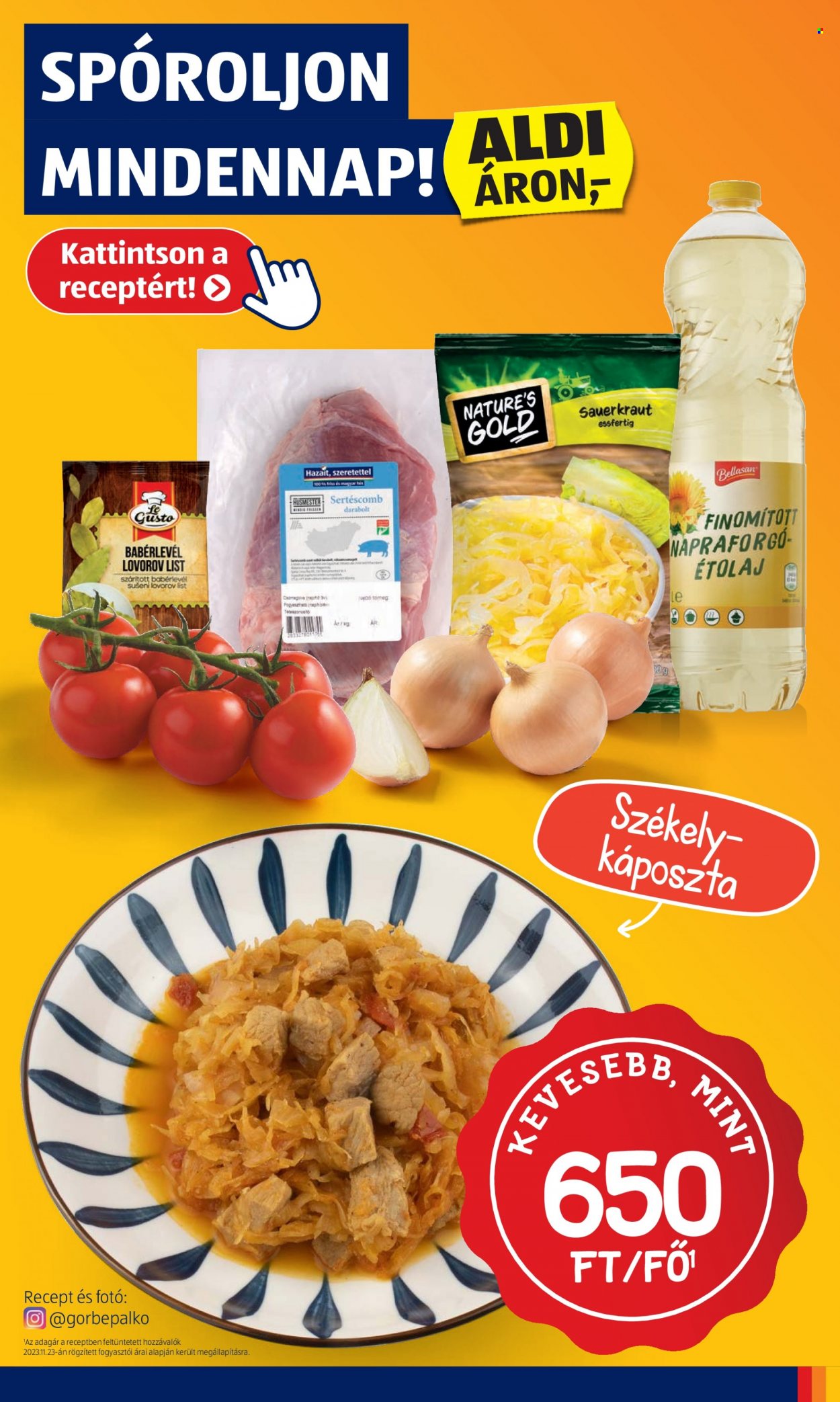 Aldi akciós újságok - 2023.11.23 - 2023.11.29. Oldal 25
