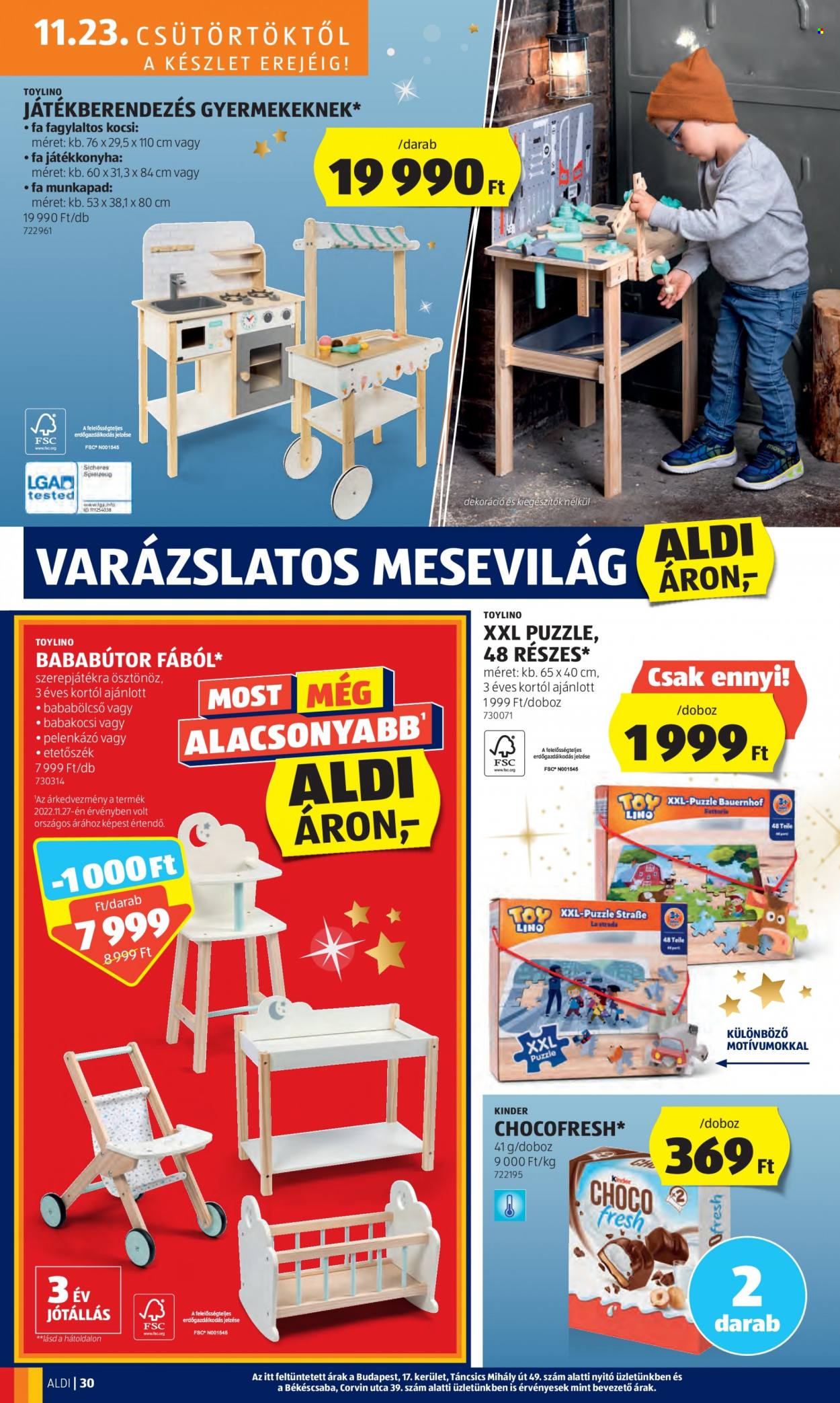 Aldi akciós újságok - 2023.11.23 - 2023.11.29. Oldal 34
