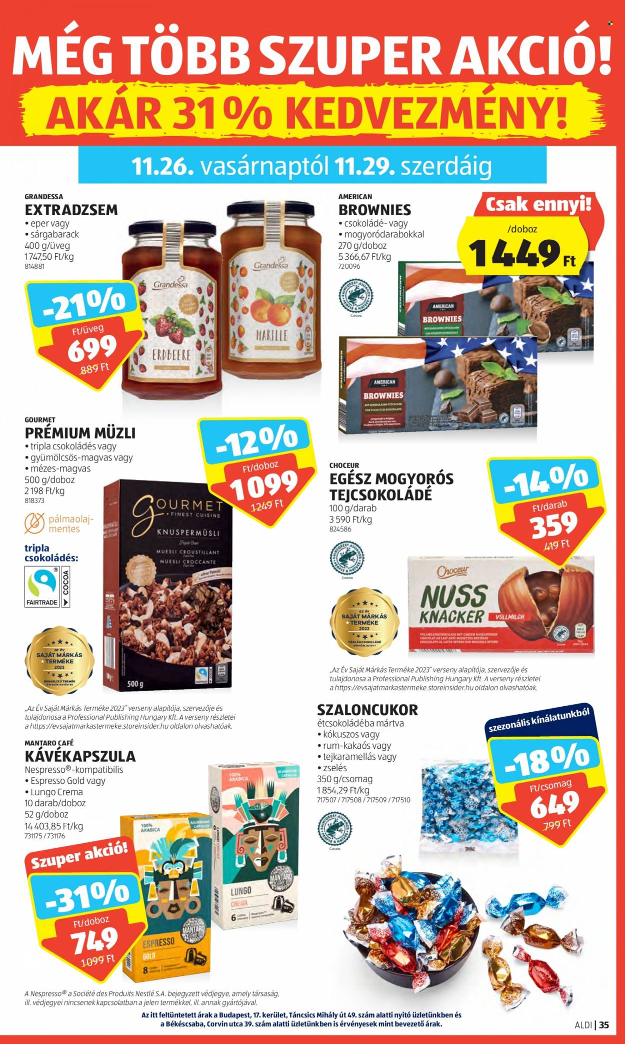 Aldi akciós újságok - 2023.11.23 - 2023.11.29. Oldal 41