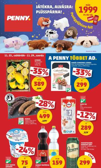 Újság Penny Market - 2023.11.23 - 2023.11.29.