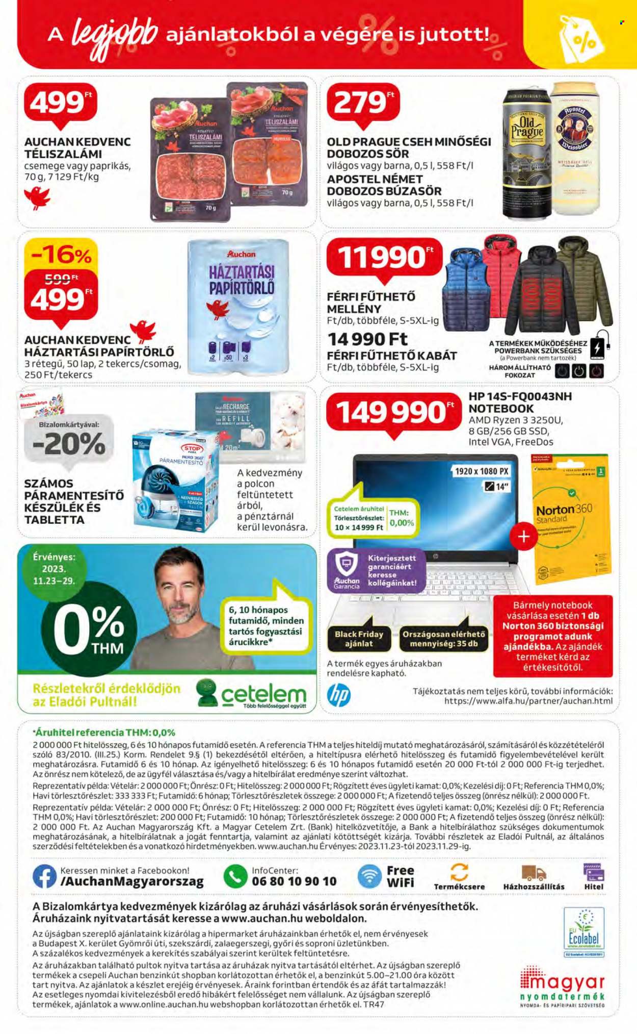 Auchan akciós újságok - 2023.11.23 - 2023.11.29. Oldal 54