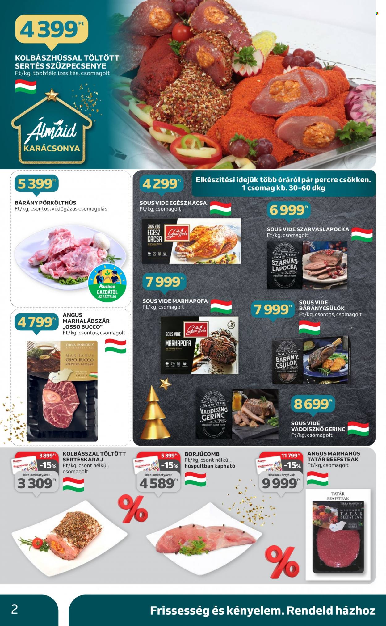 Auchan akciós újságok - 2023.11.23 - 2023.12.24. Oldal 2