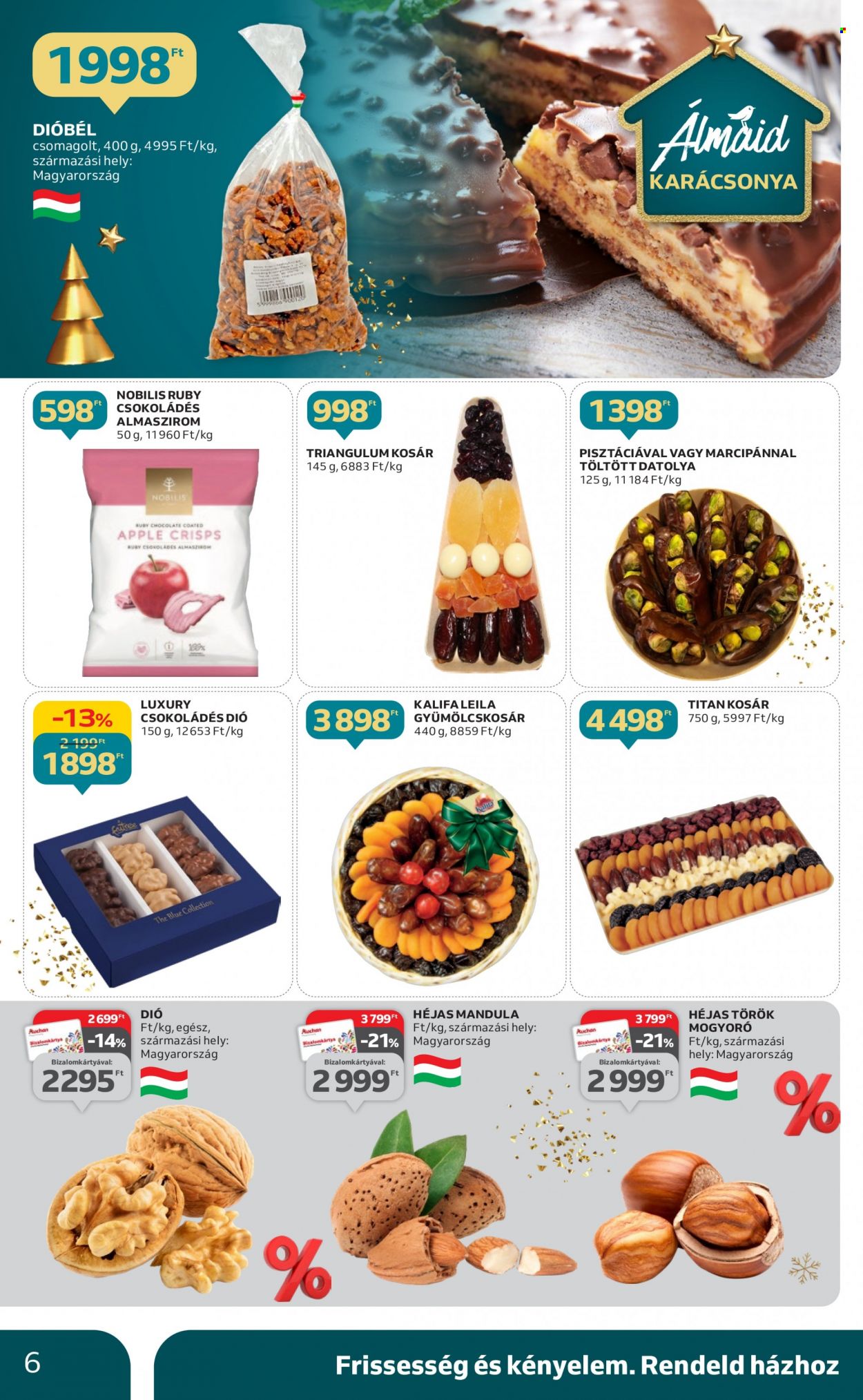 Auchan akciós újságok - 2023.11.23 - 2023.12.24. Oldal 6