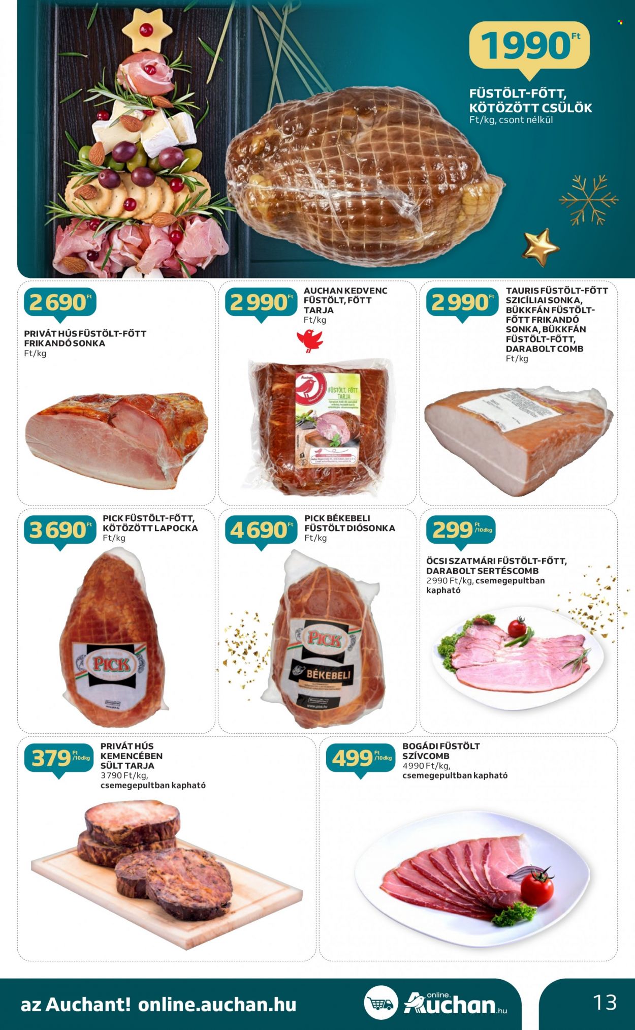 Auchan akciós újságok - 2023.11.23 - 2023.12.24. Oldal 13