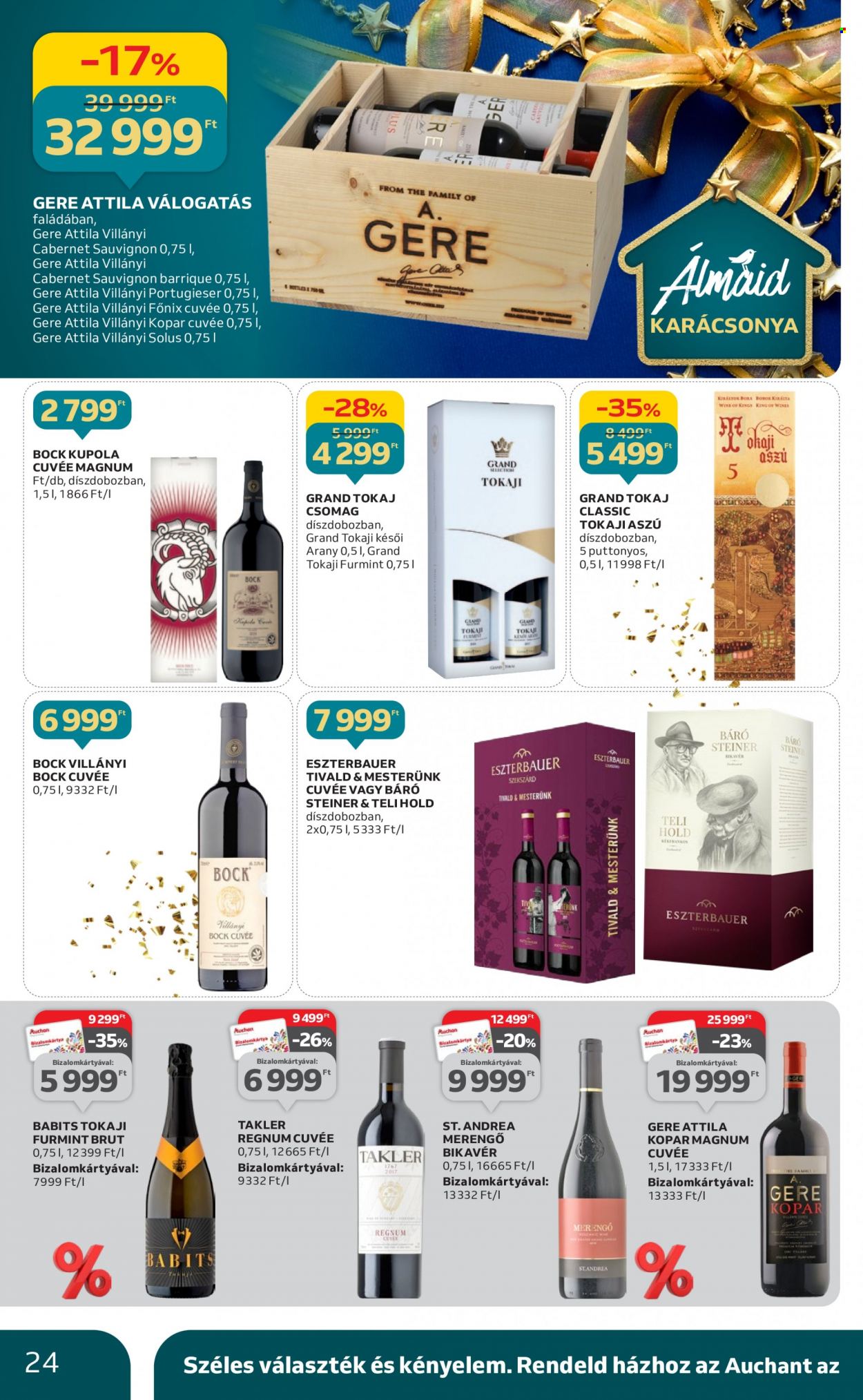 Auchan akciós újságok - 2023.11.23 - 2023.12.24. Oldal 24