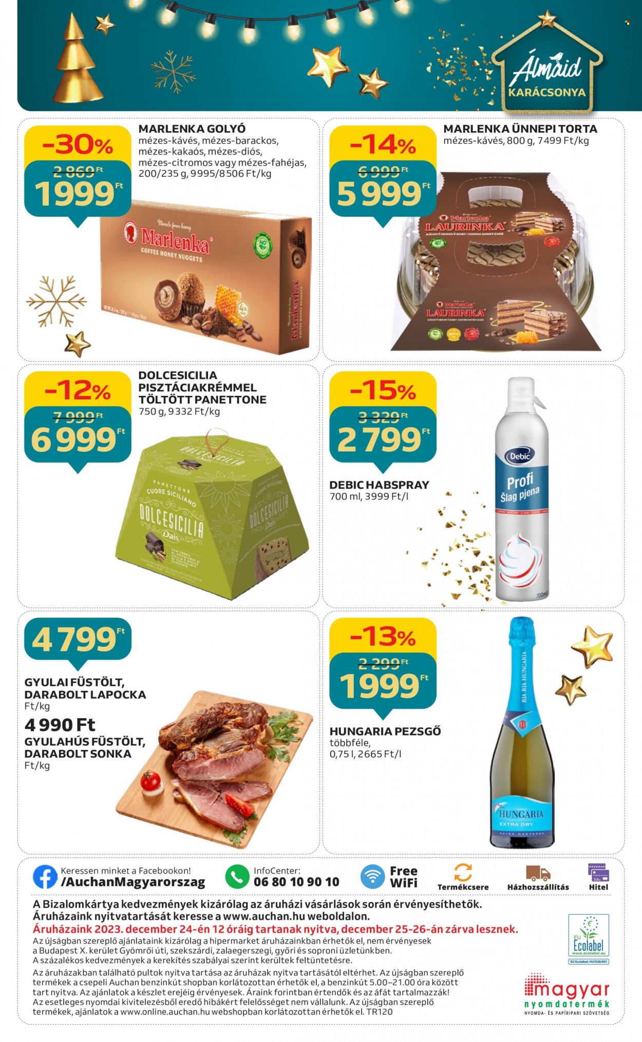 Auchan akciós újságok - 2023.11.23 - 2023.12.24. Oldal 28