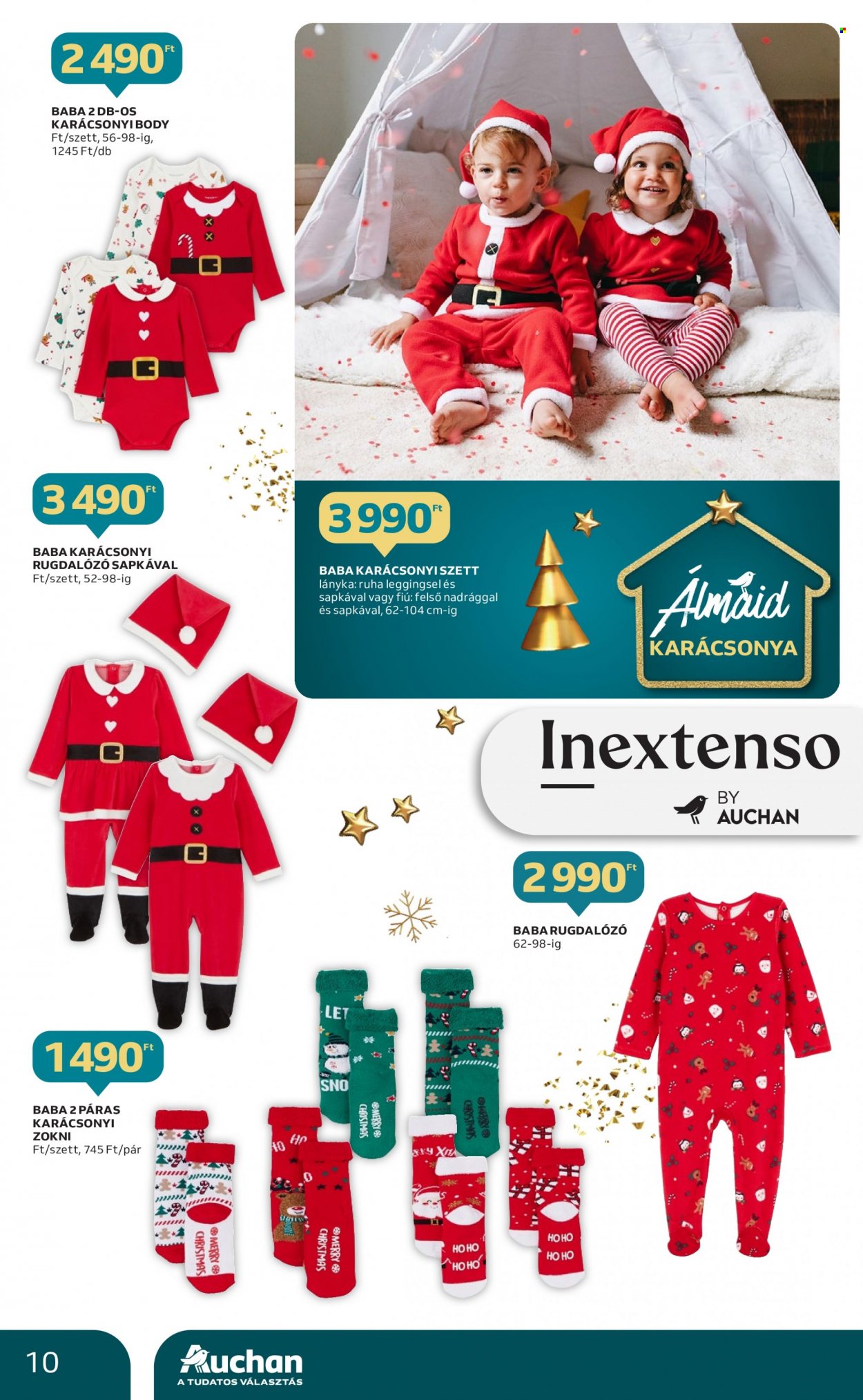Auchan akciós újságok - 2023.11.23 - 2023.12.24. Oldal 10