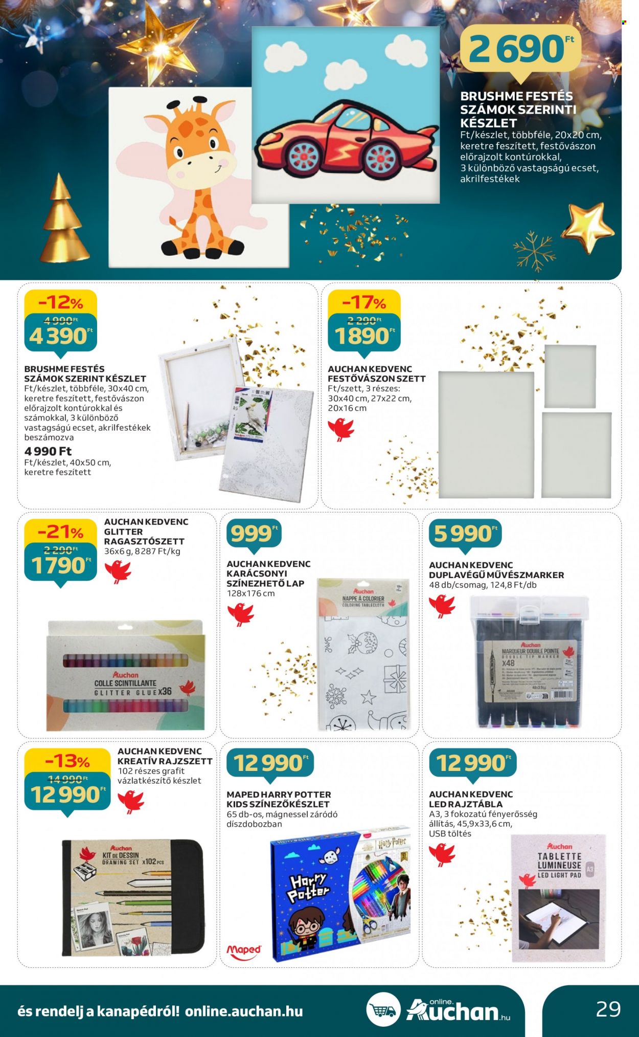 Auchan akciós újságok - 2023.11.23 - 2023.12.24. Oldal 29
