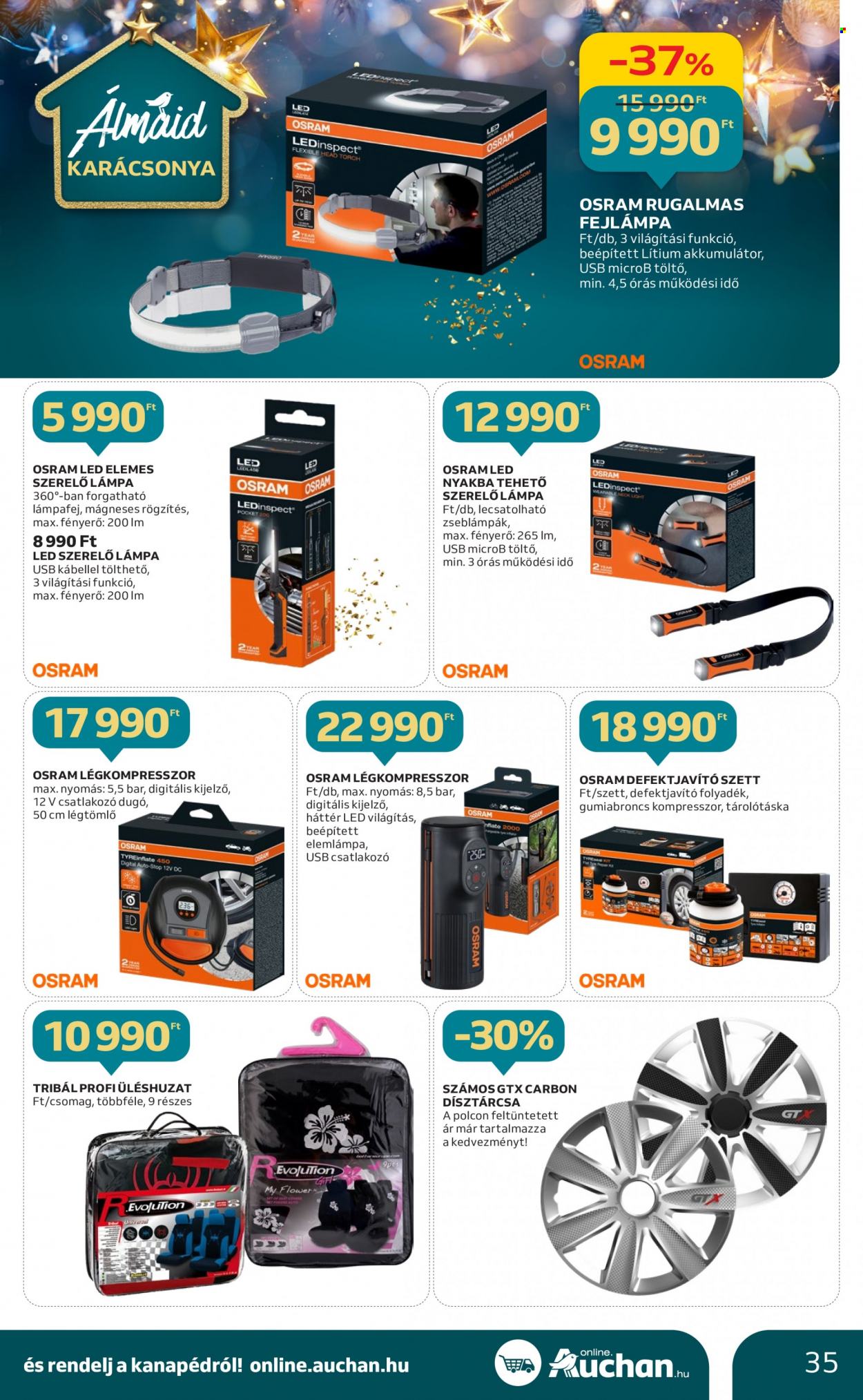 Auchan akciós újságok - 2023.11.23 - 2023.12.24. Oldal 35