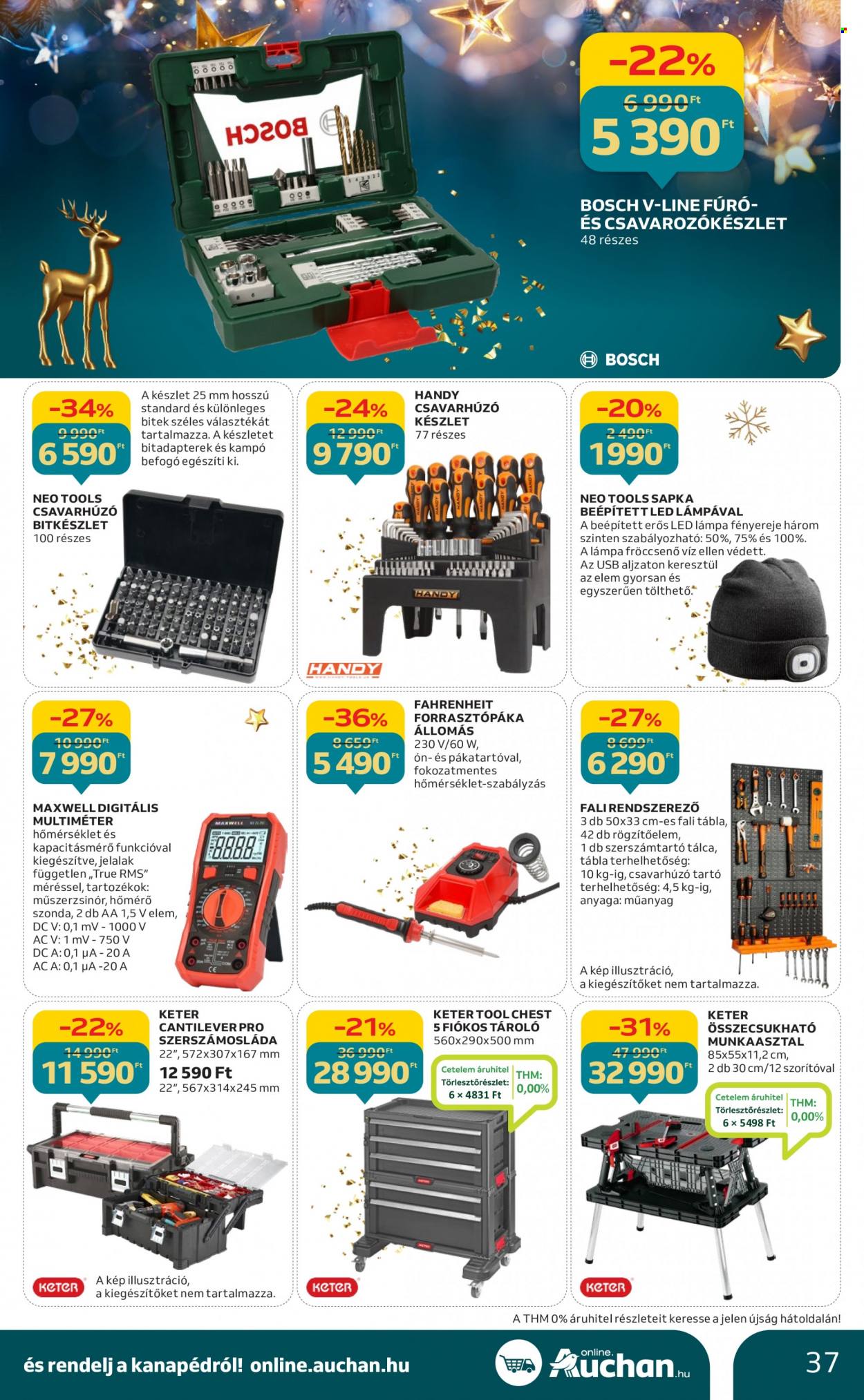Auchan akciós újságok - 2023.11.23 - 2023.12.24. Oldal 37