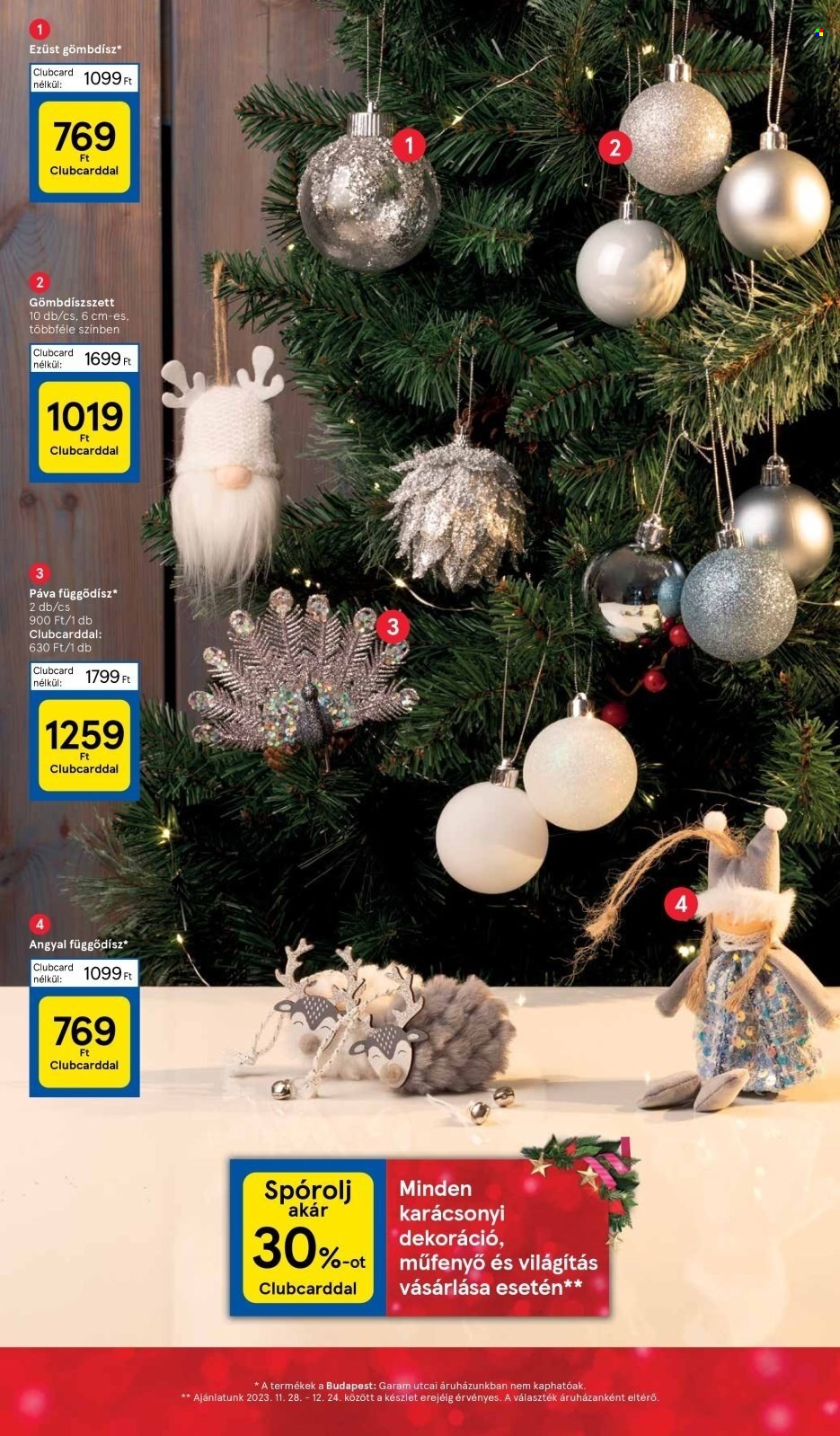 TESCO akciós újságok - 2023.11.28 - 2023.12.27. Oldal 9