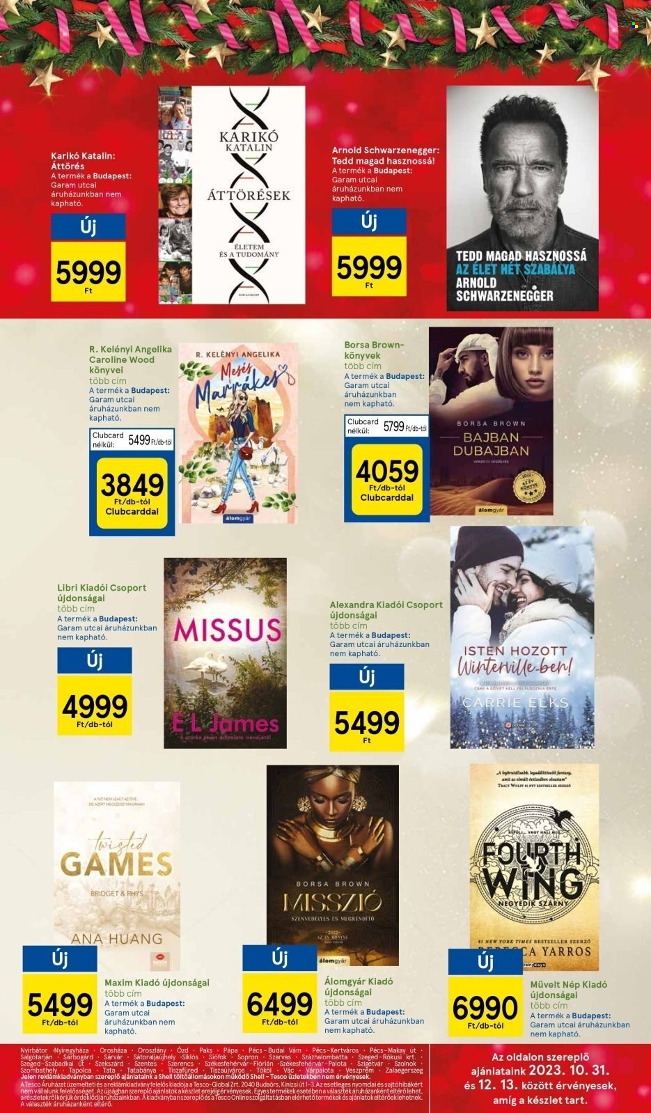 TESCO akciós újságok - 2023.11.28 - 2023.12.27. Oldal 23