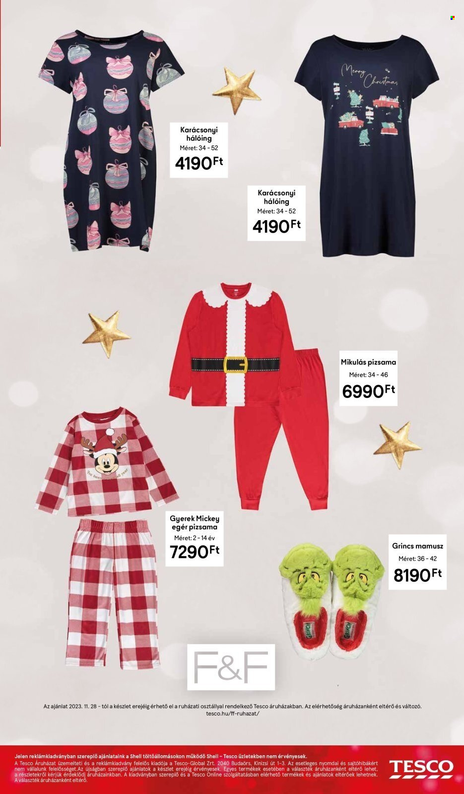 TESCO akciós újságok - 2023.11.28 - 2023.12.27. Oldal 39