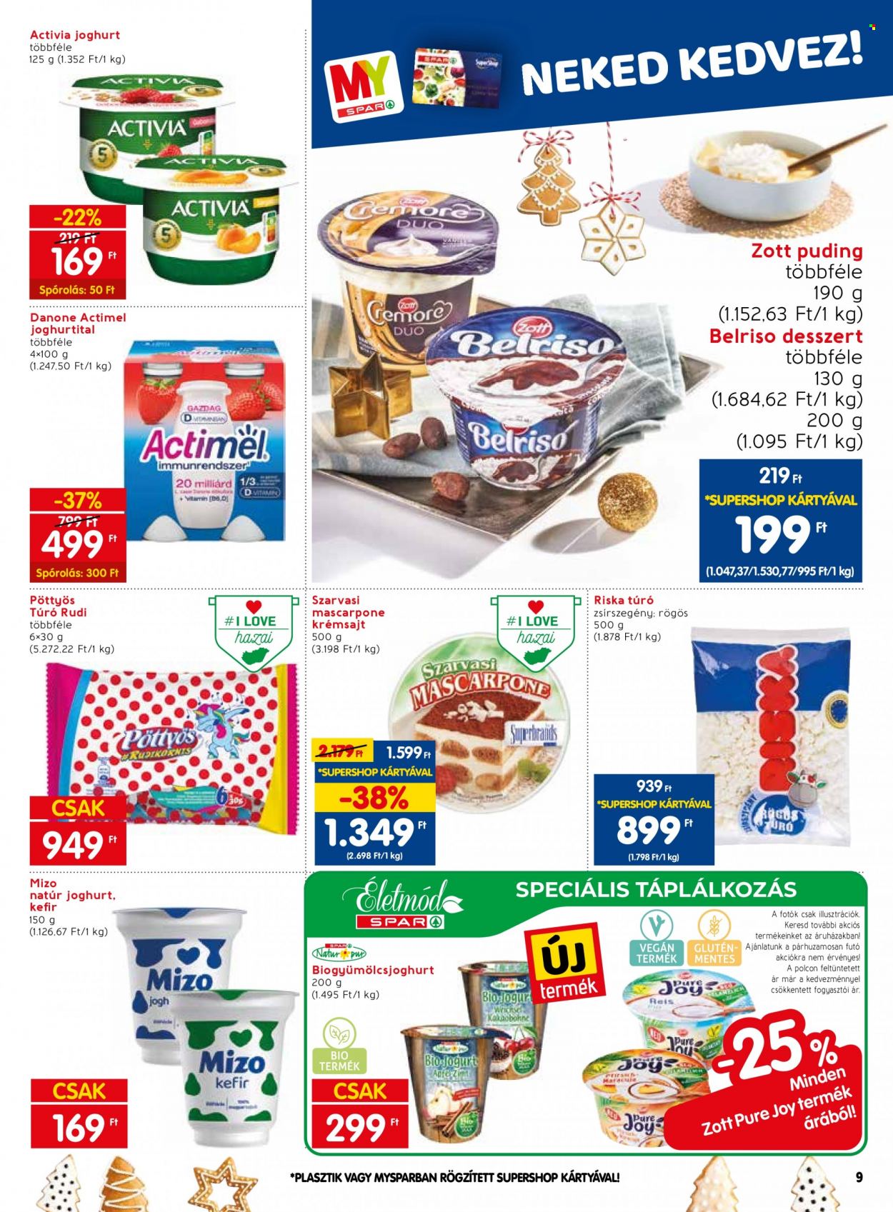SPAR akciós újságok - 2023.11.30 - 2023.12.06. Oldal 9