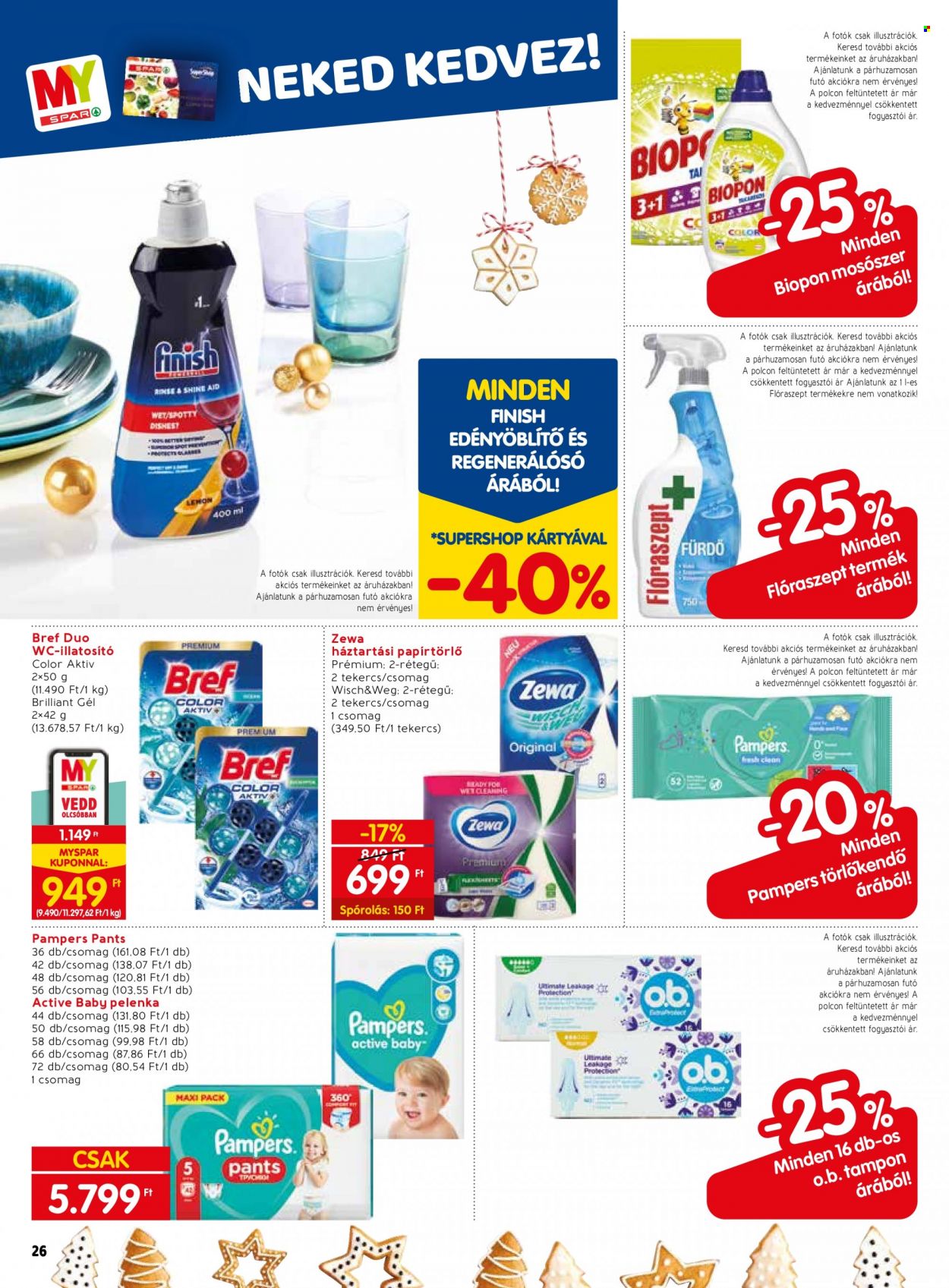 SPAR akciós újságok - 2023.11.30 - 2023.12.06. Oldal 26