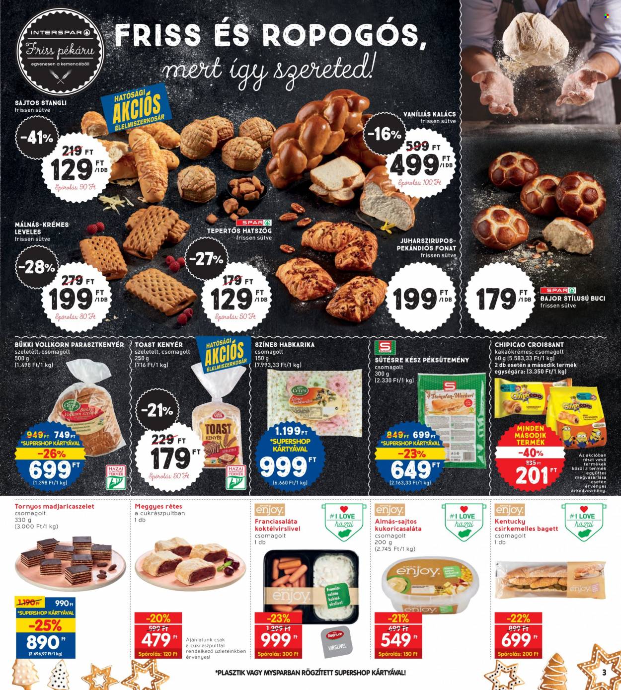INTERSPAR akciós újságok - 2023.11.30 - 2023.12.06. Oldal 3