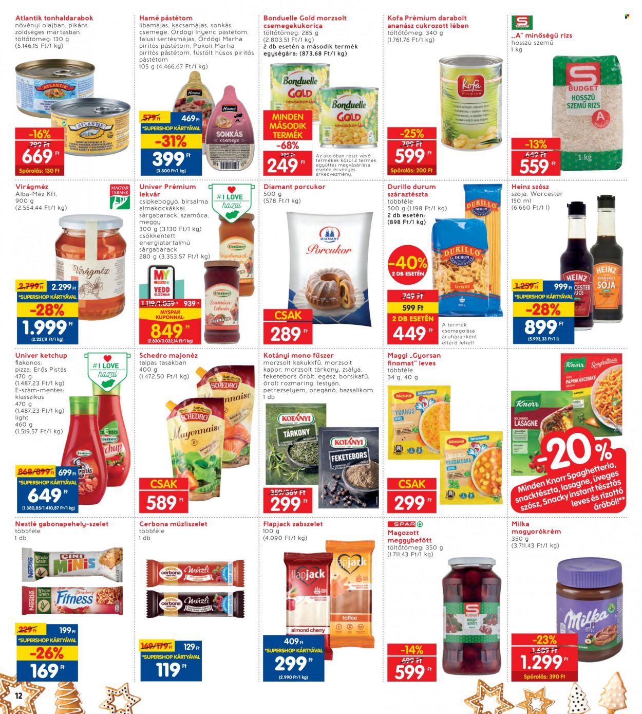 INTERSPAR akciós újságok - 2023.11.30 - 2023.12.06. Oldal 12