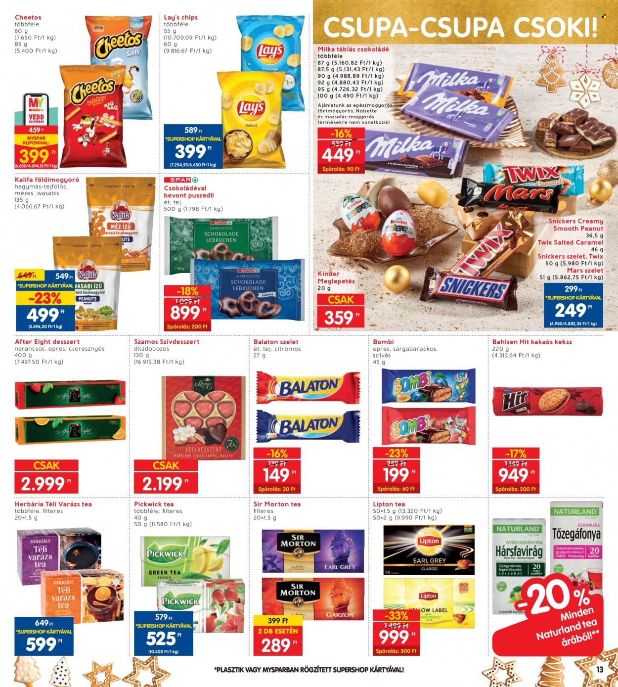 INTERSPAR akciós újságok - 2023.11.30 - 2023.12.06. Oldal 13