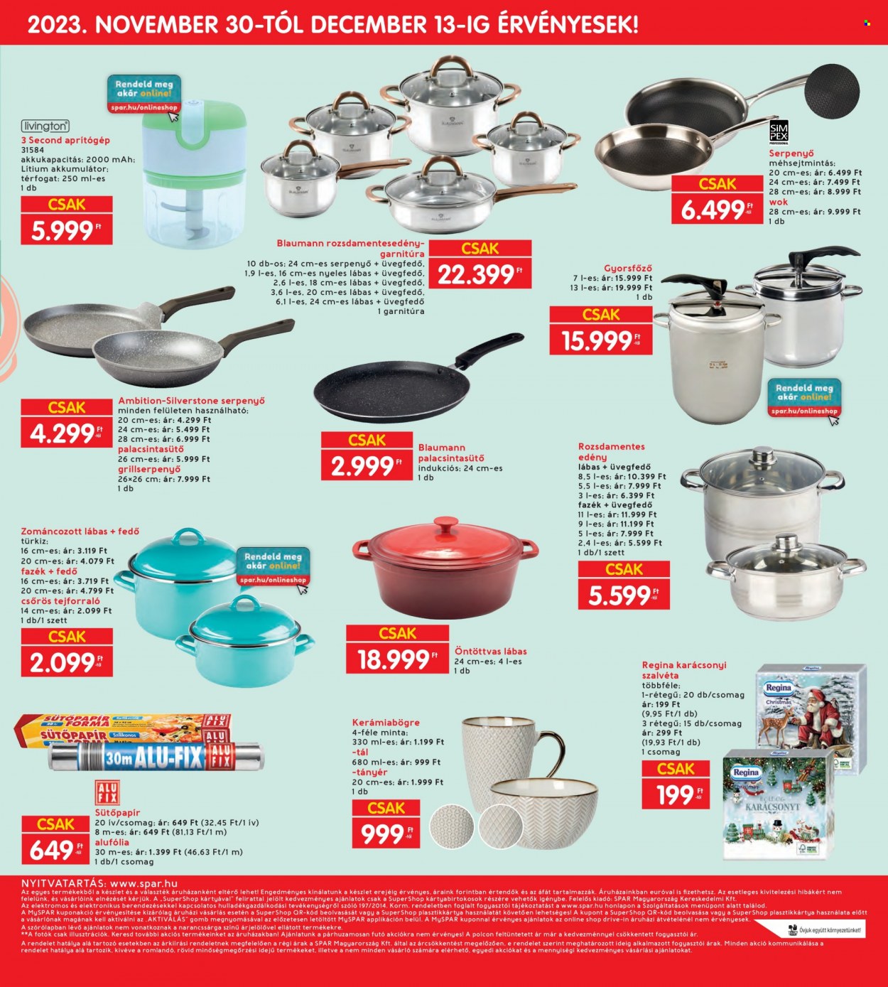 INTERSPAR akciós újságok - 2023.11.30 - 2023.12.06. Oldal 23