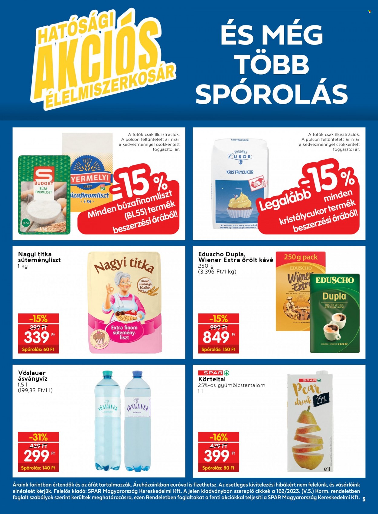 SPAR akciós újságok - 2023.11.30 - 2023.12.06. Oldal 5