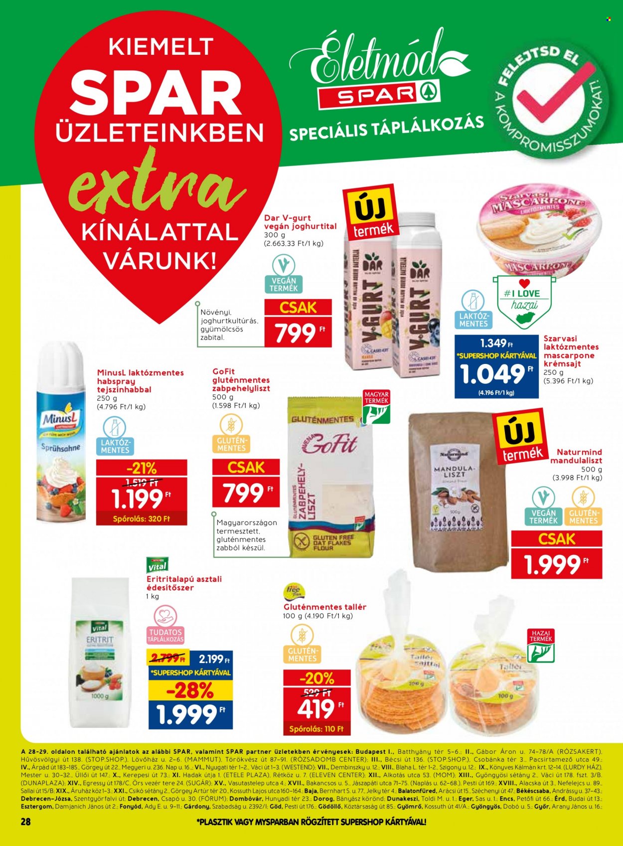 SPAR akciós újságok - 2023.11.30 - 2023.12.06. Oldal 1