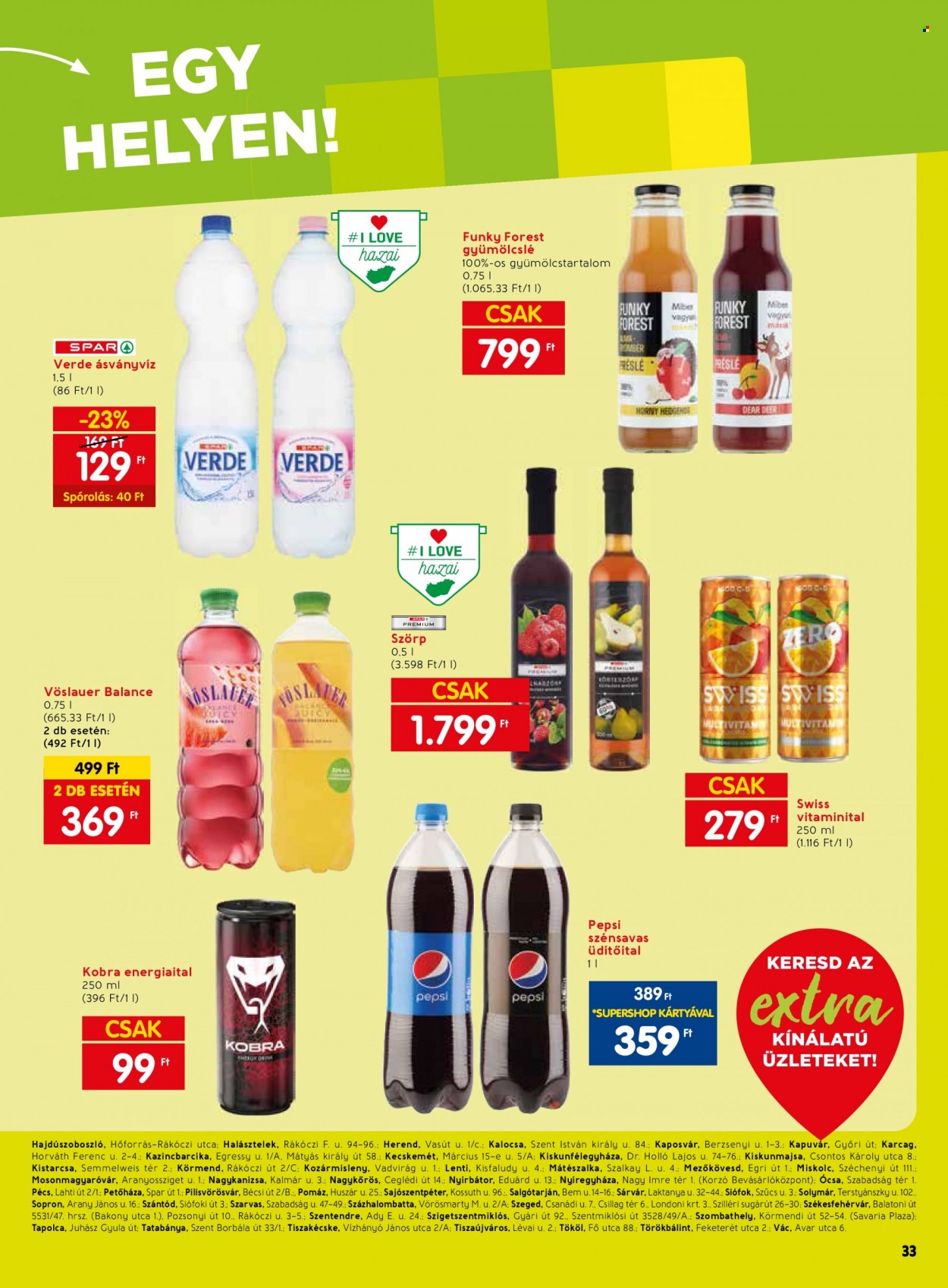 SPAR akciós újságok - 2023.11.30 - 2023.12.06. Oldal 6